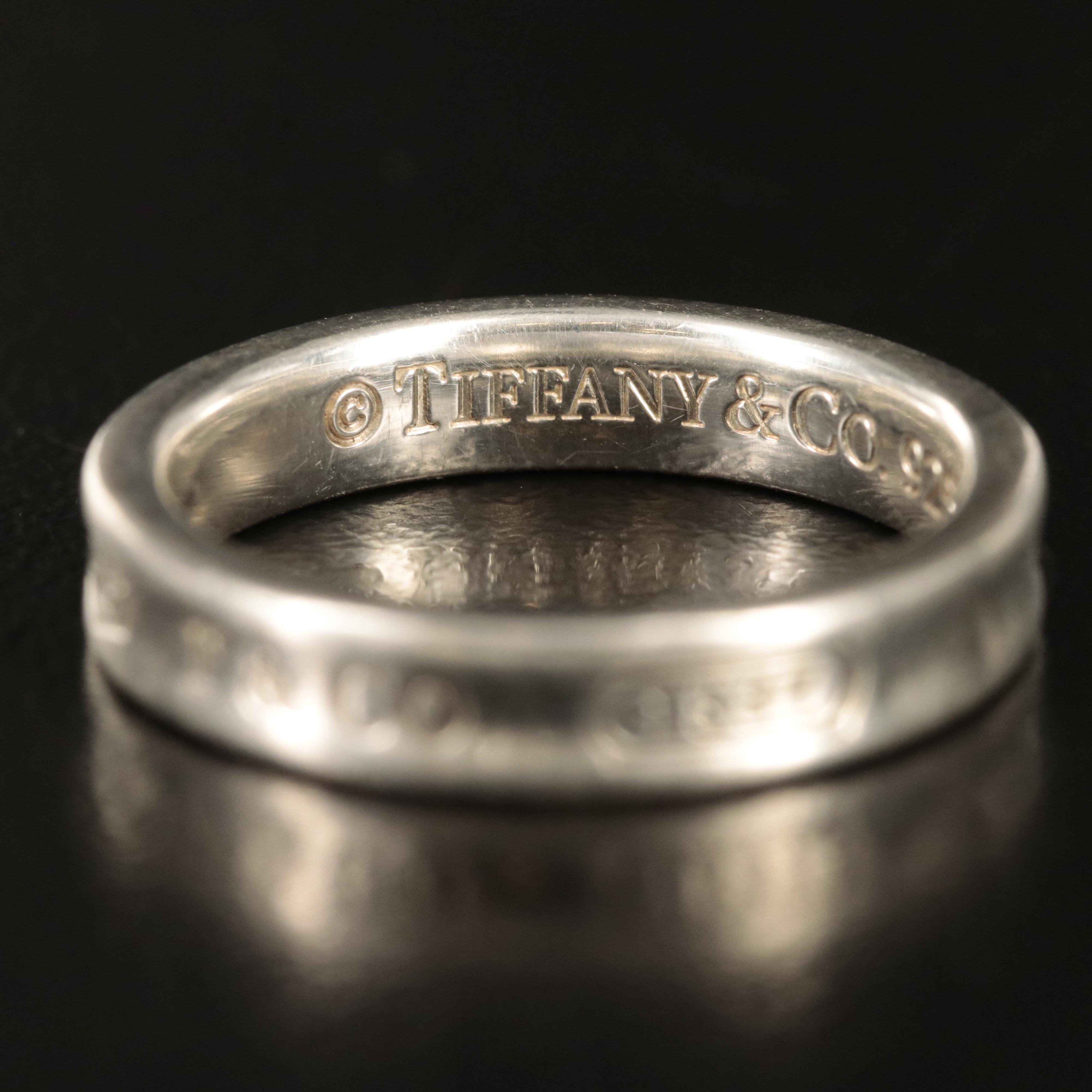 Tiffany & Co. "1837" Sterling Band
