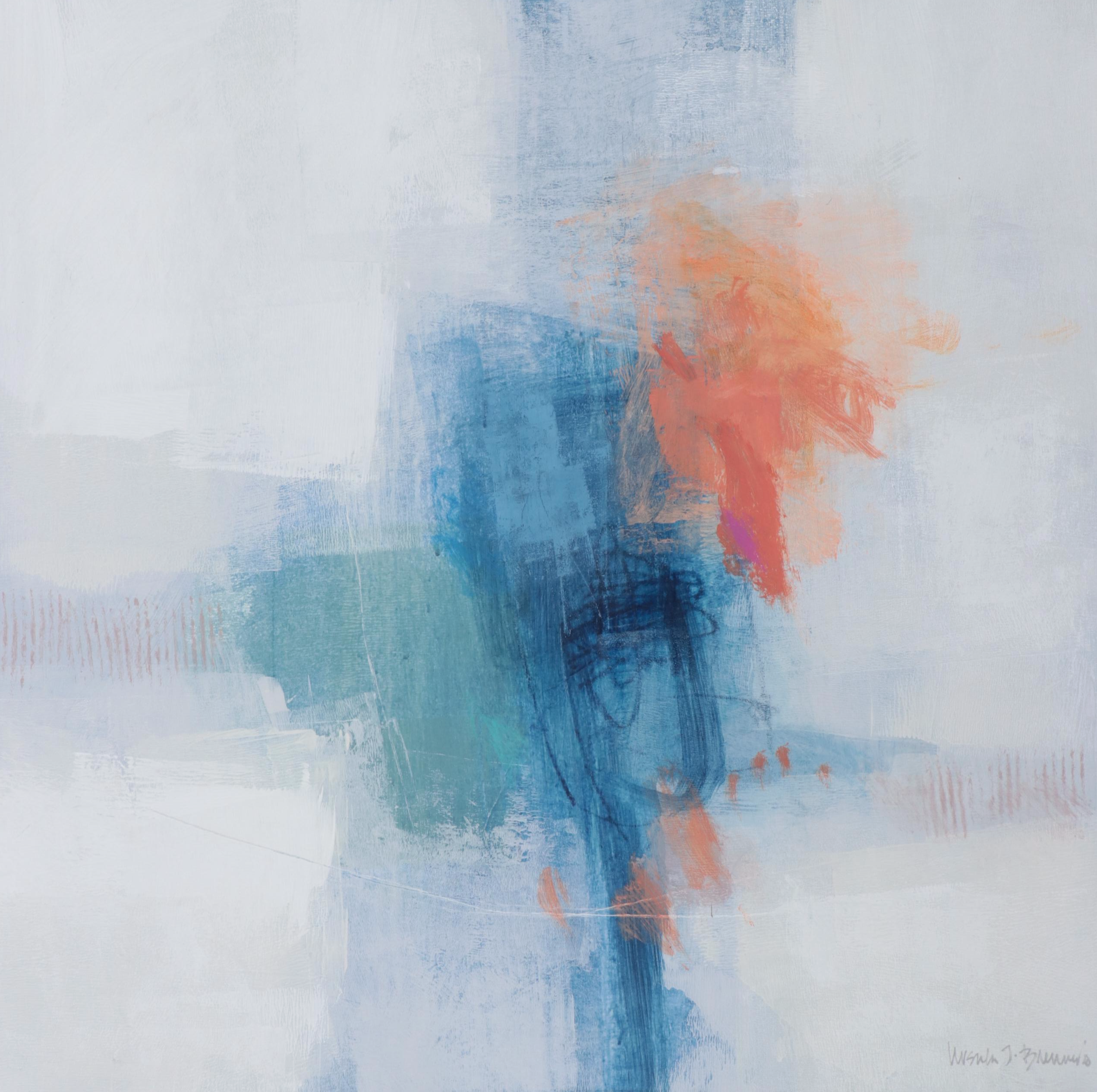 Ursula J. Brenner Non-objective Mixed Media Painting