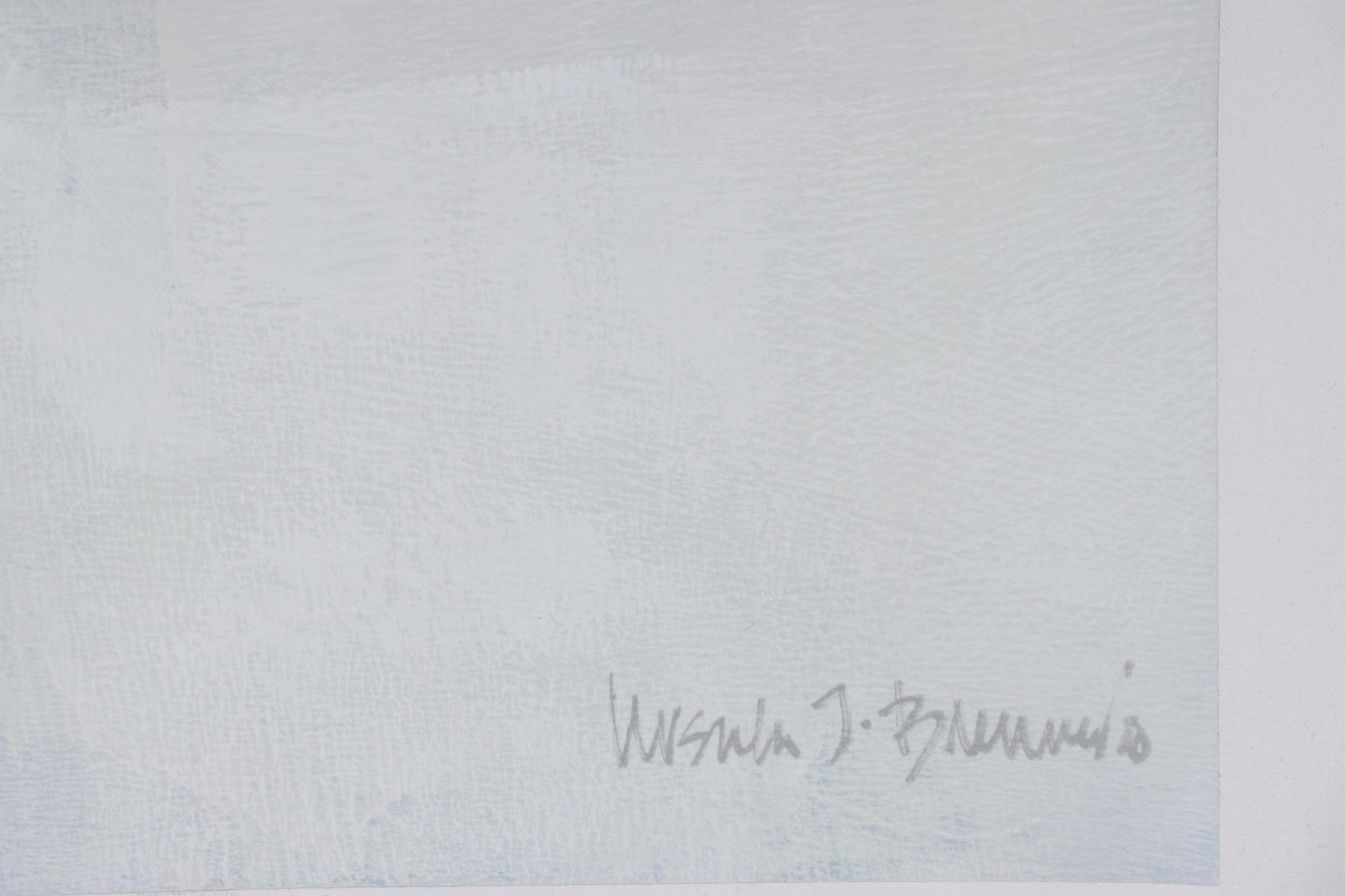 Ursula J. Brenner Non-objective Mixed Media Painting