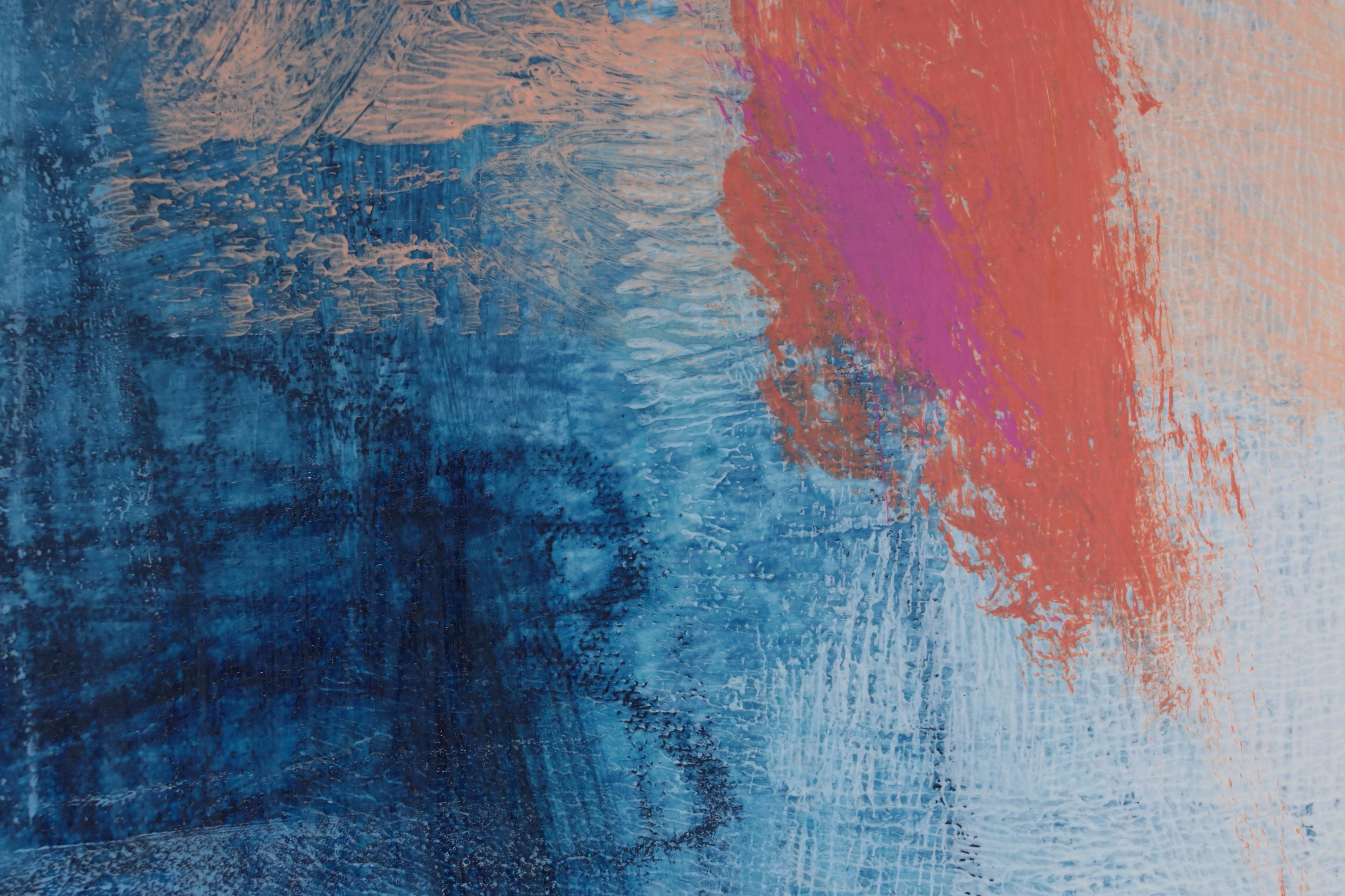 Ursula J. Brenner Non-objective Mixed Media Painting