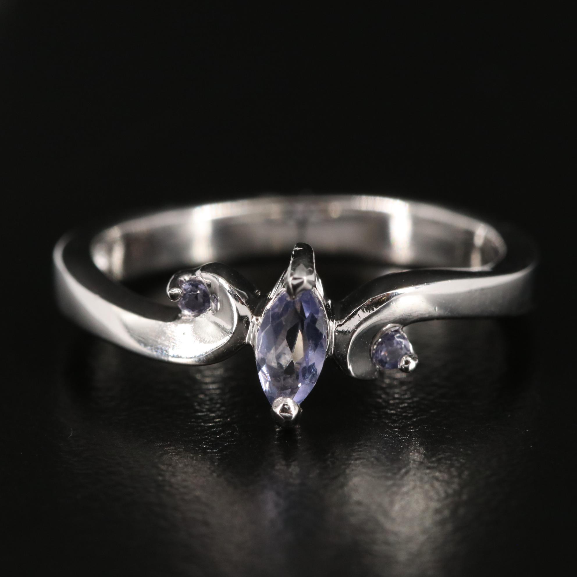 Sterling Tanzanite Ring
