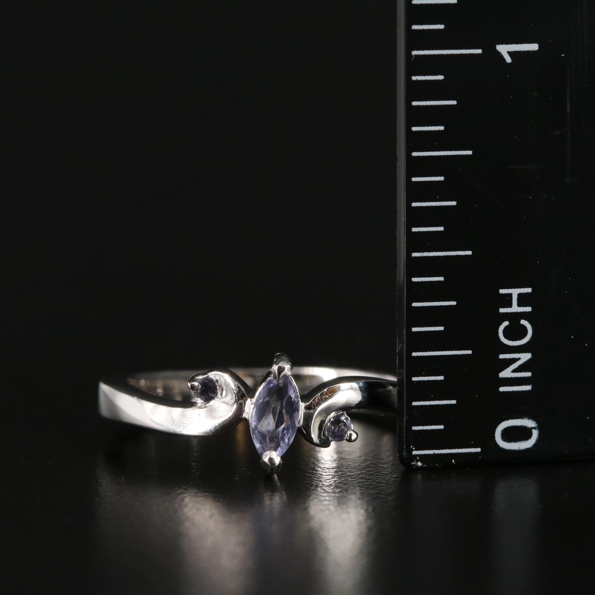 Sterling Tanzanite Ring