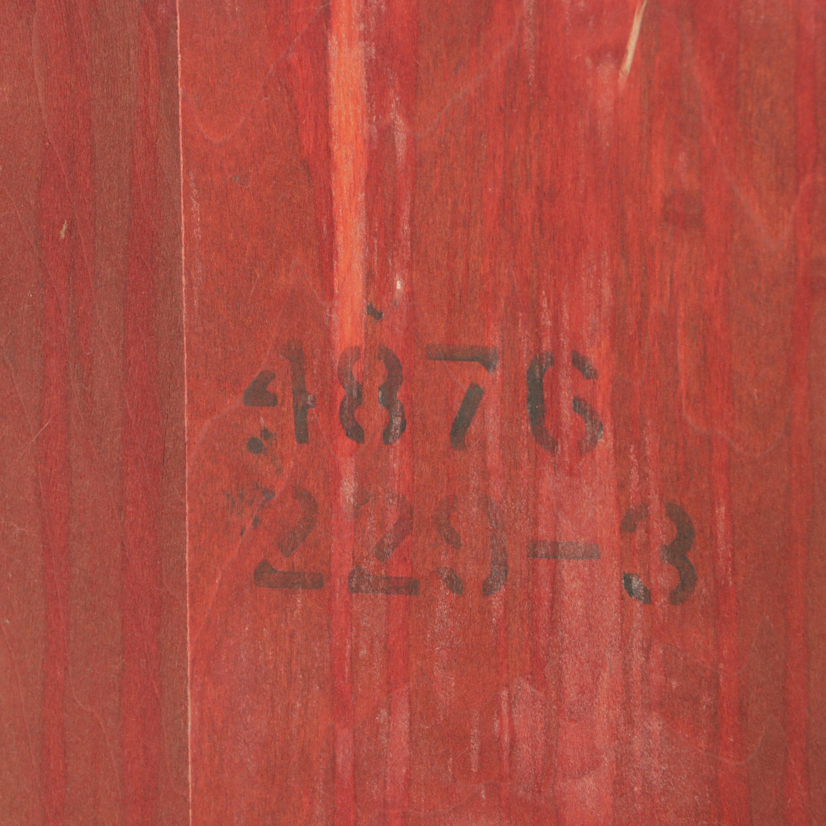 Art Deco Mahogany Five-Drawer Bowfront Chest, Mid-20th Century