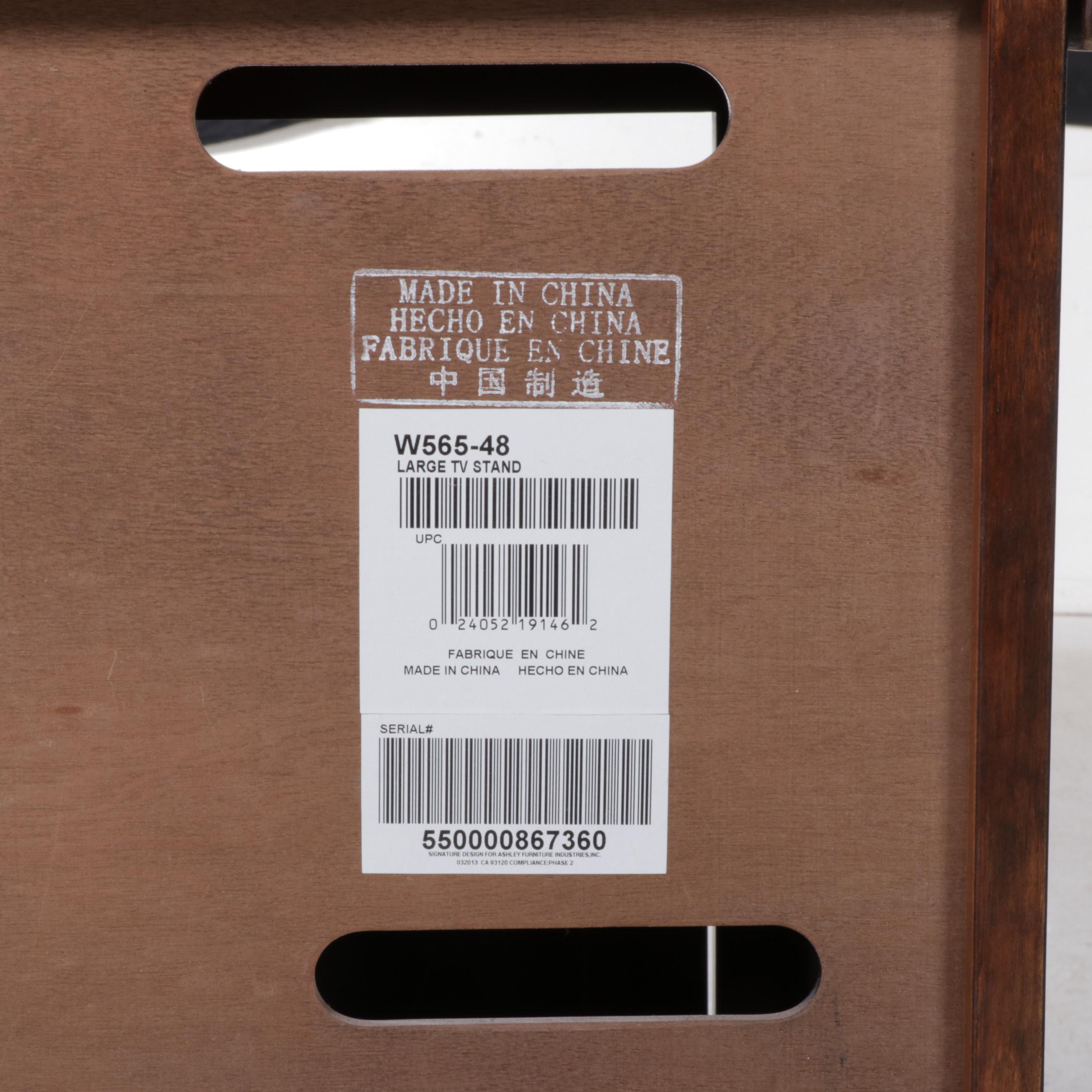 Ashley Furniture "Burkesville" TV Stand