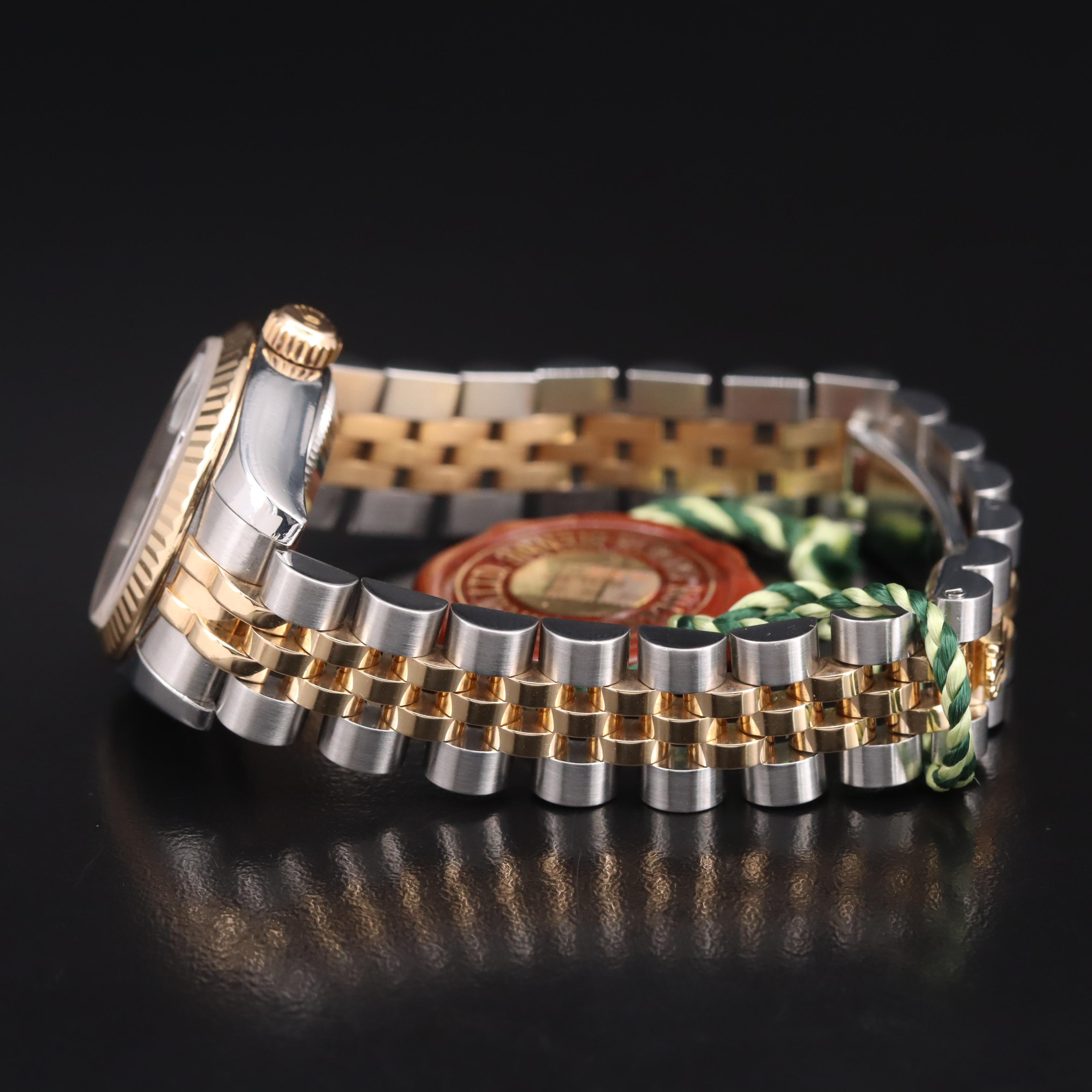 2005 - 2006 Rolex Factory Diamond Dial Datejust Watch