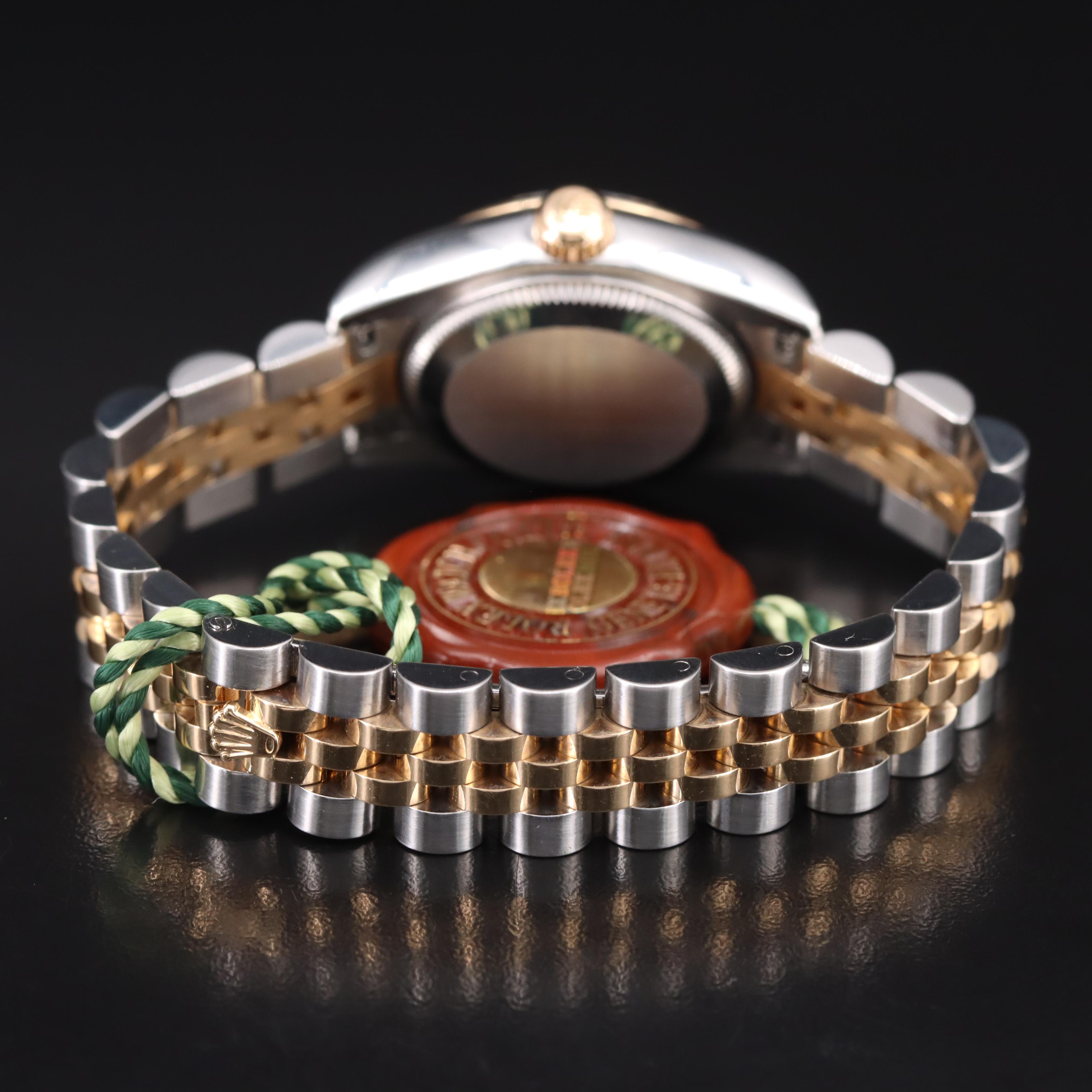 2005 - 2006 Rolex Factory Diamond Dial Datejust Watch