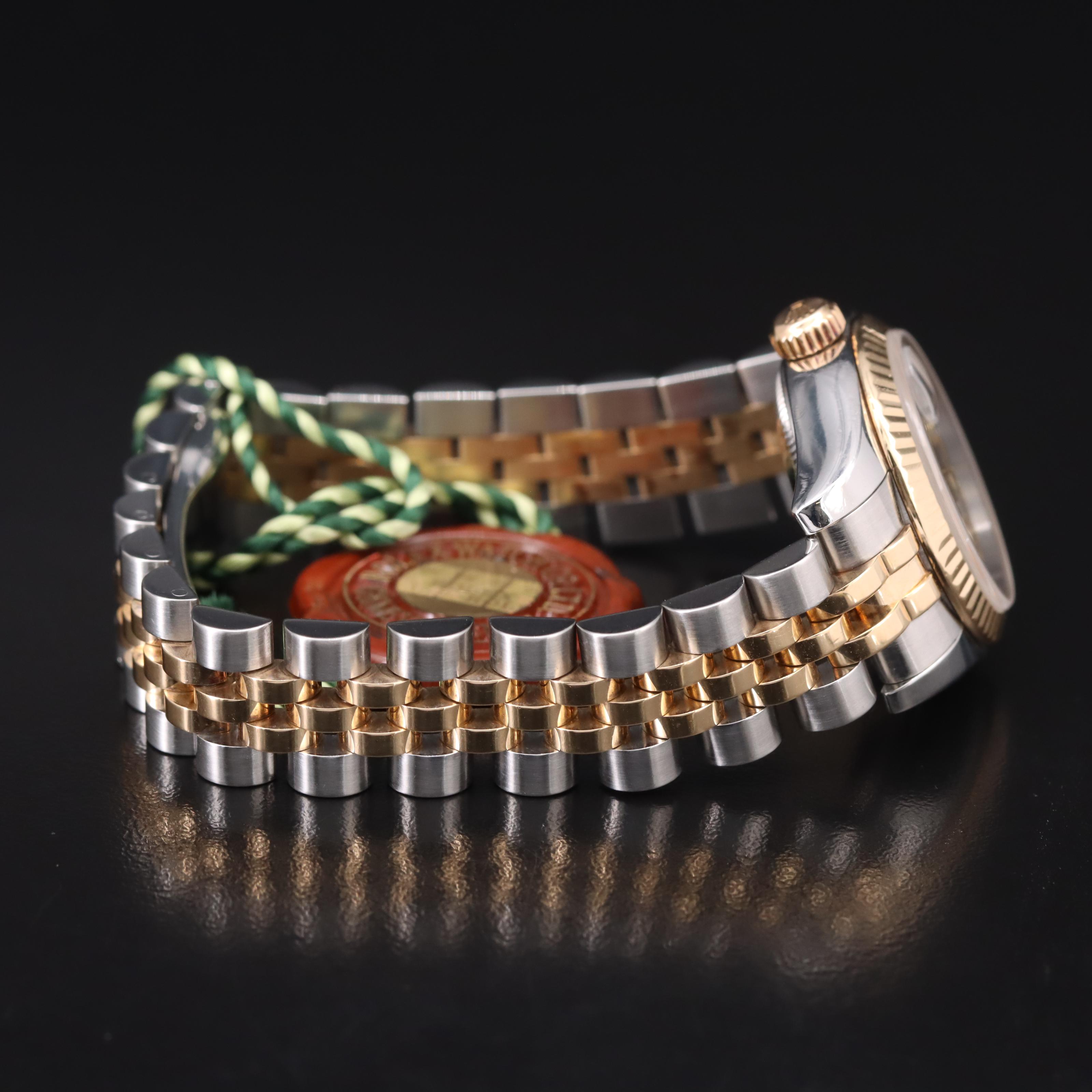 2005 - 2006 Rolex Factory Diamond Dial Datejust Watch