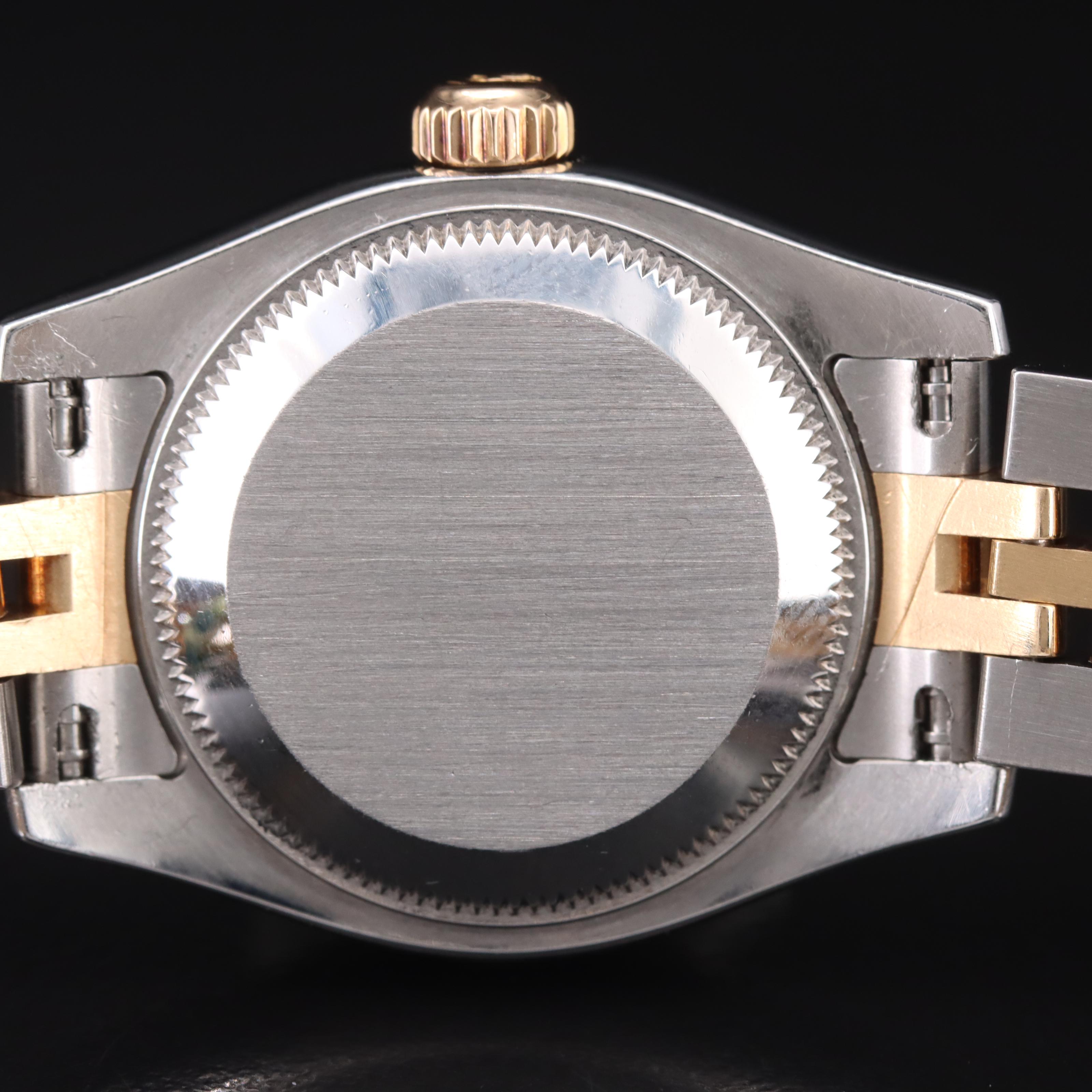 2005 - 2006 Rolex Factory Diamond Dial Datejust Watch