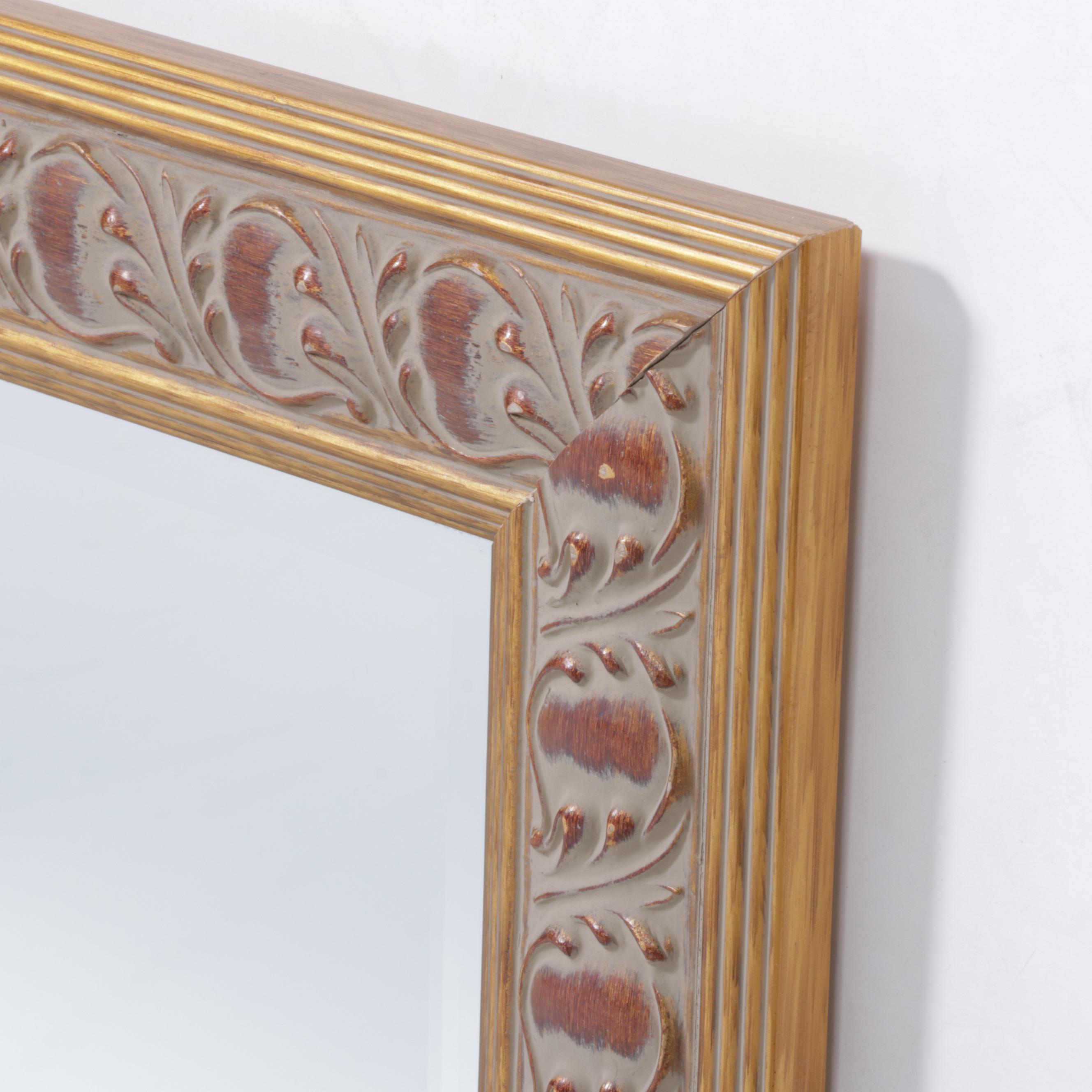 Gilt Composite Foliate Wall Mirrors