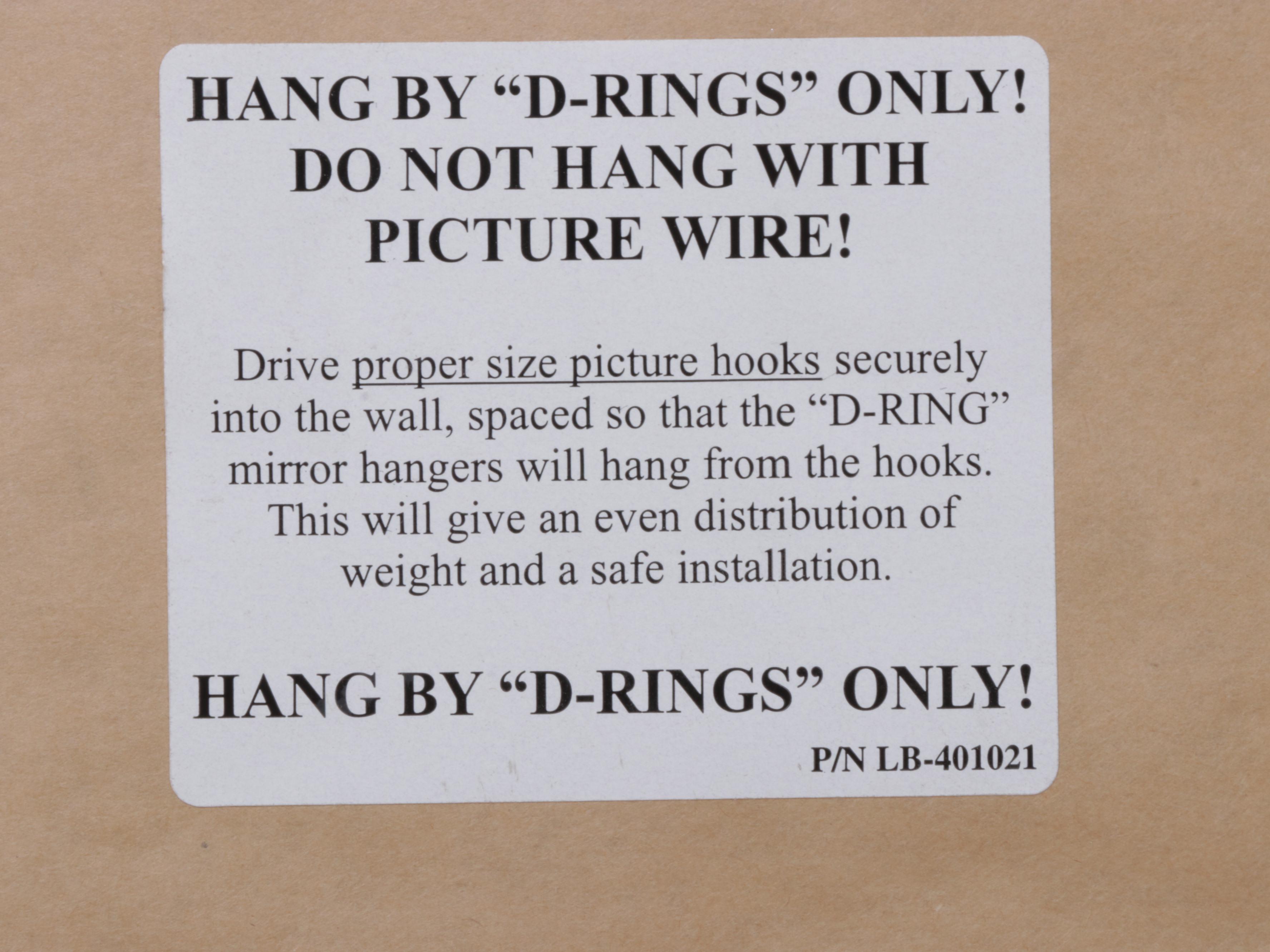 Gilt Composite Foliate Wall Mirrors