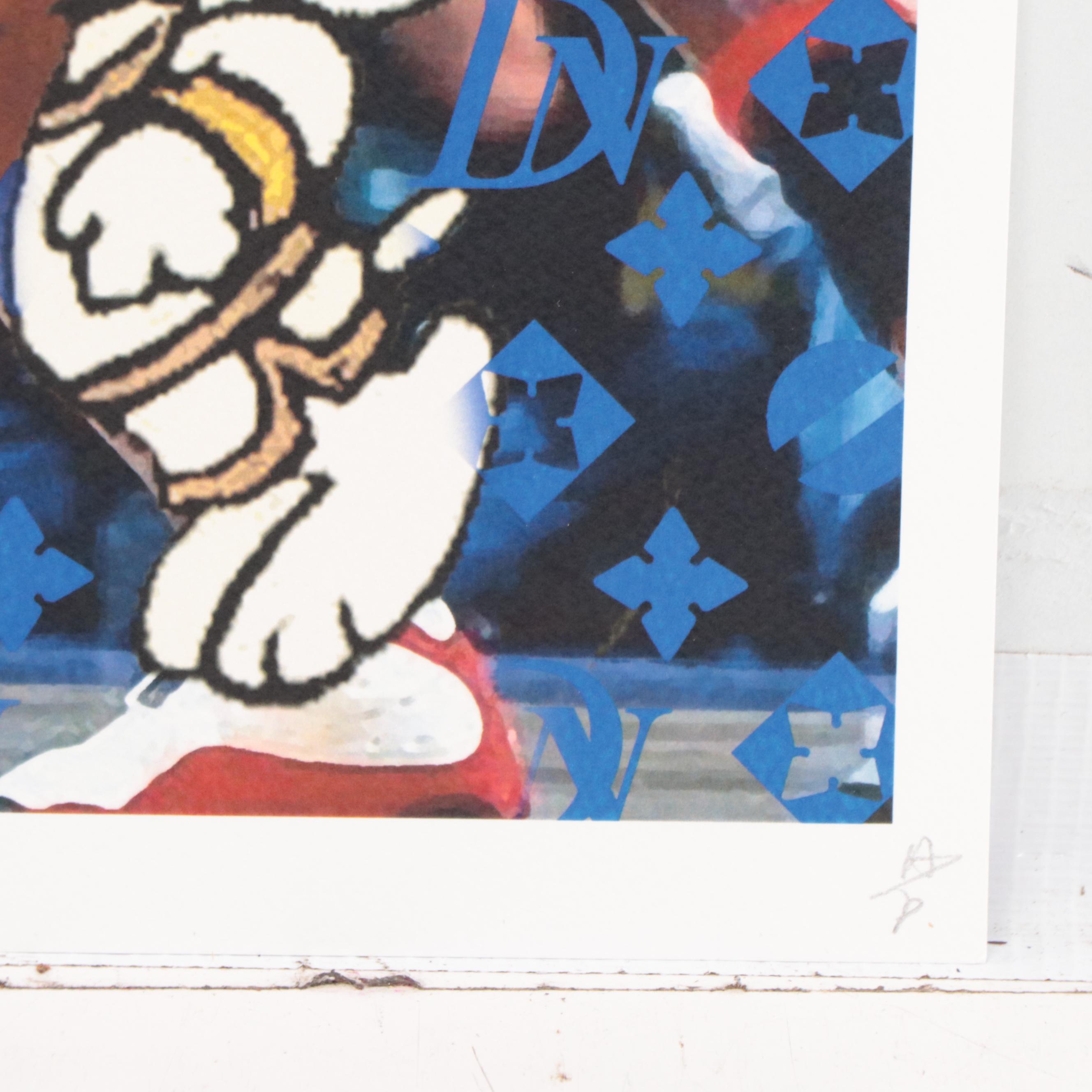 Death NYC Pop Art Graphic Print, 21st Century