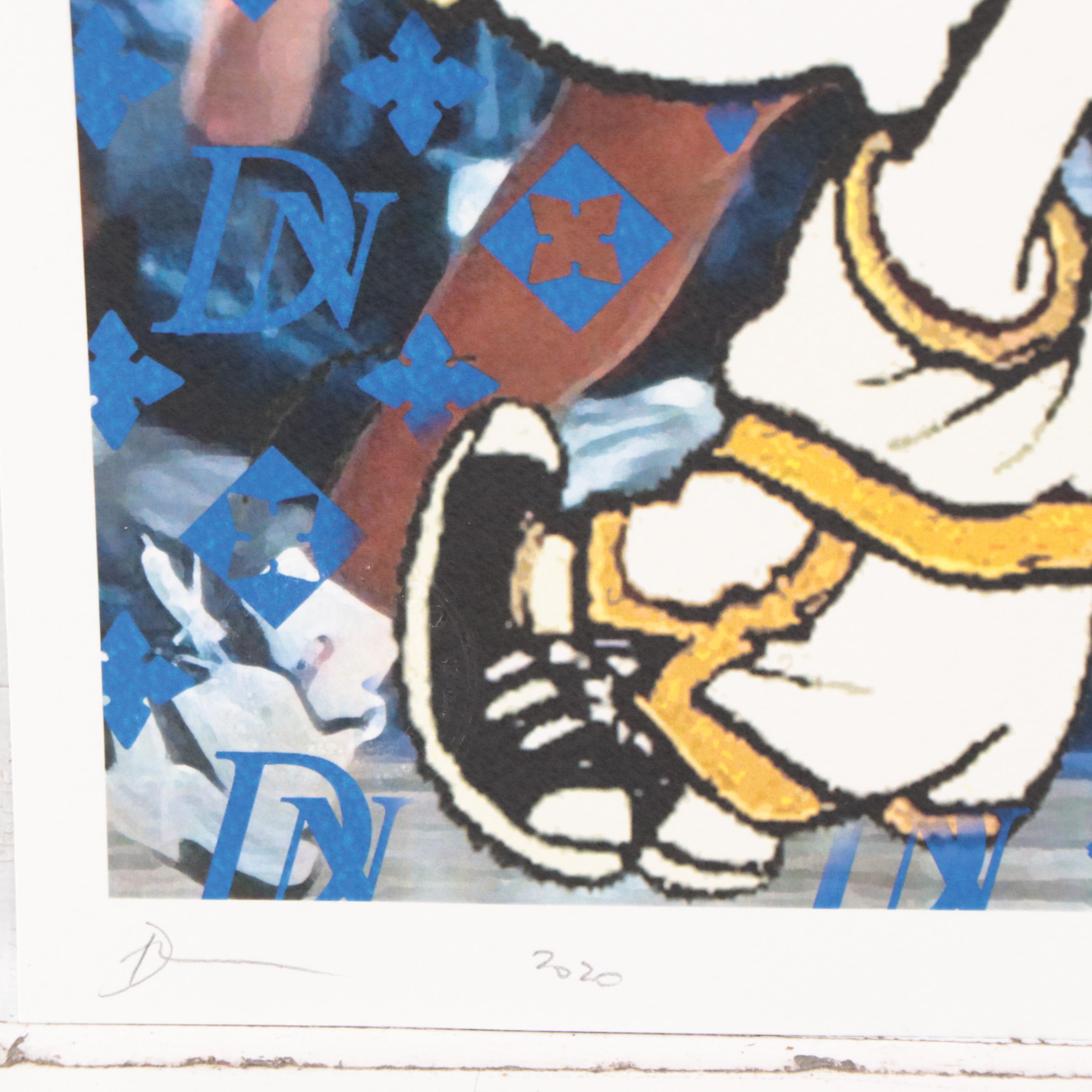 Death NYC Pop Art Graphic Print, 21st Century