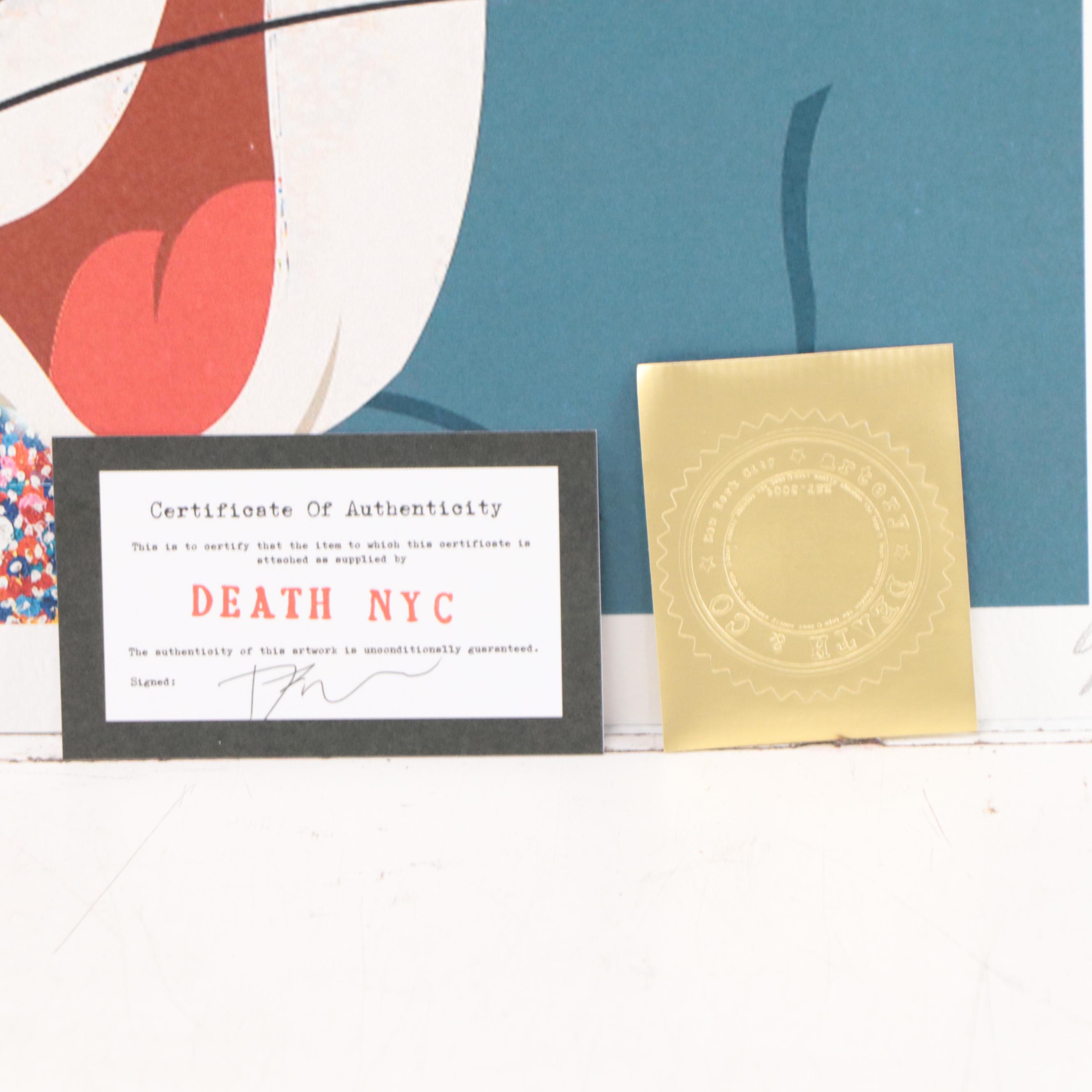 Death NYC Pop Art Graphic Print, 2022