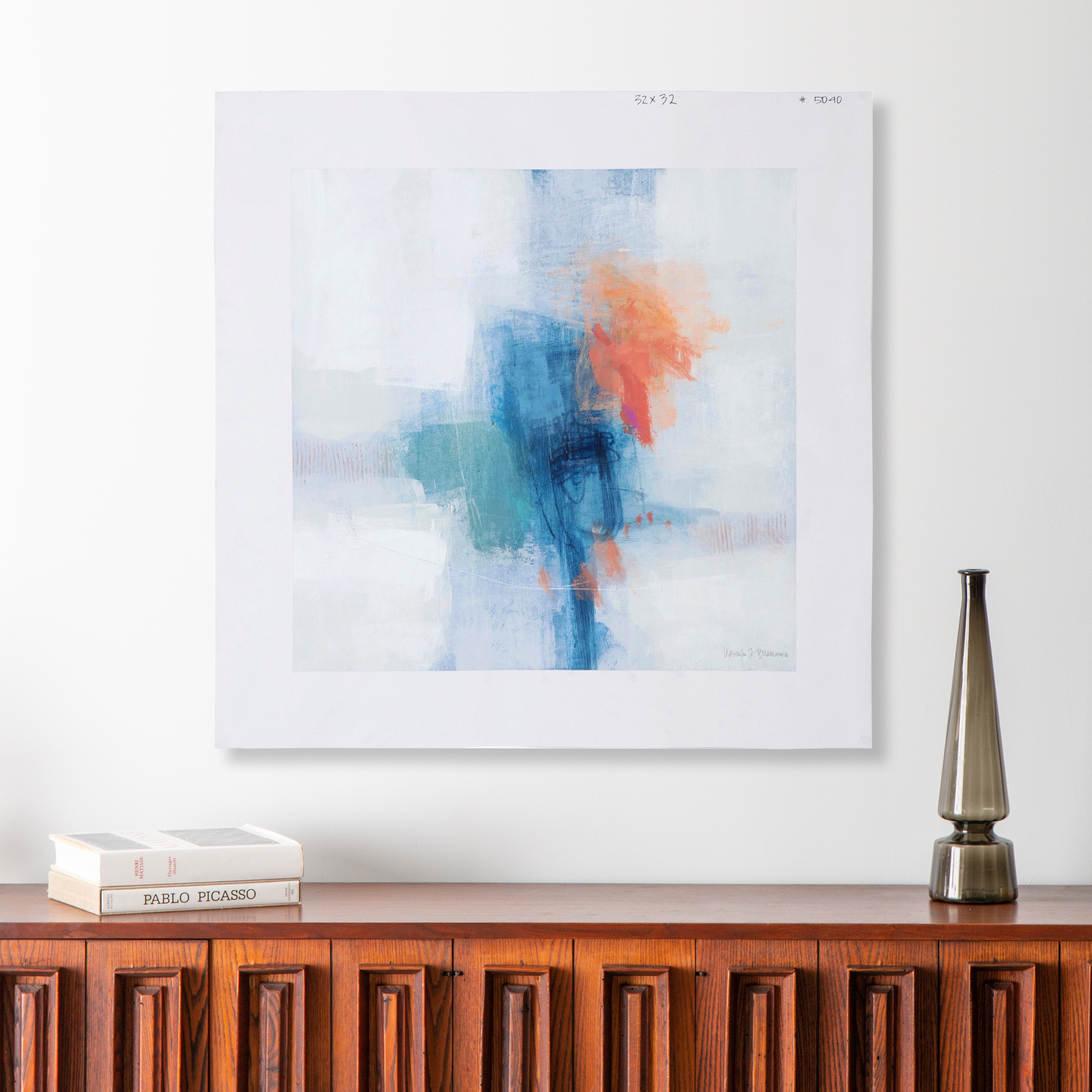 Ursula J. Brenner Non-objective Mixed Media Painting