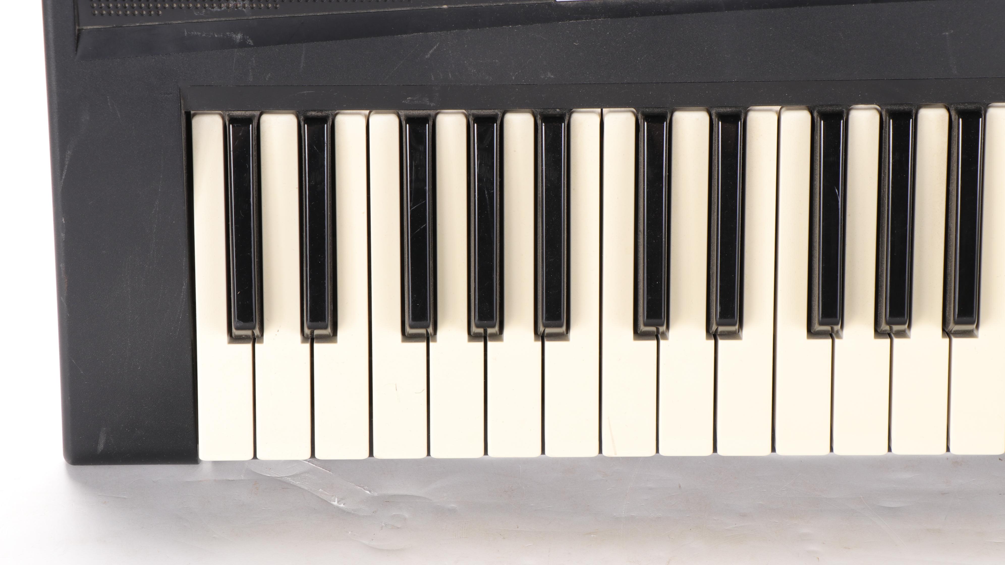 Yamaha Portatone and Casio MIDI Digital Electronic Keyboards