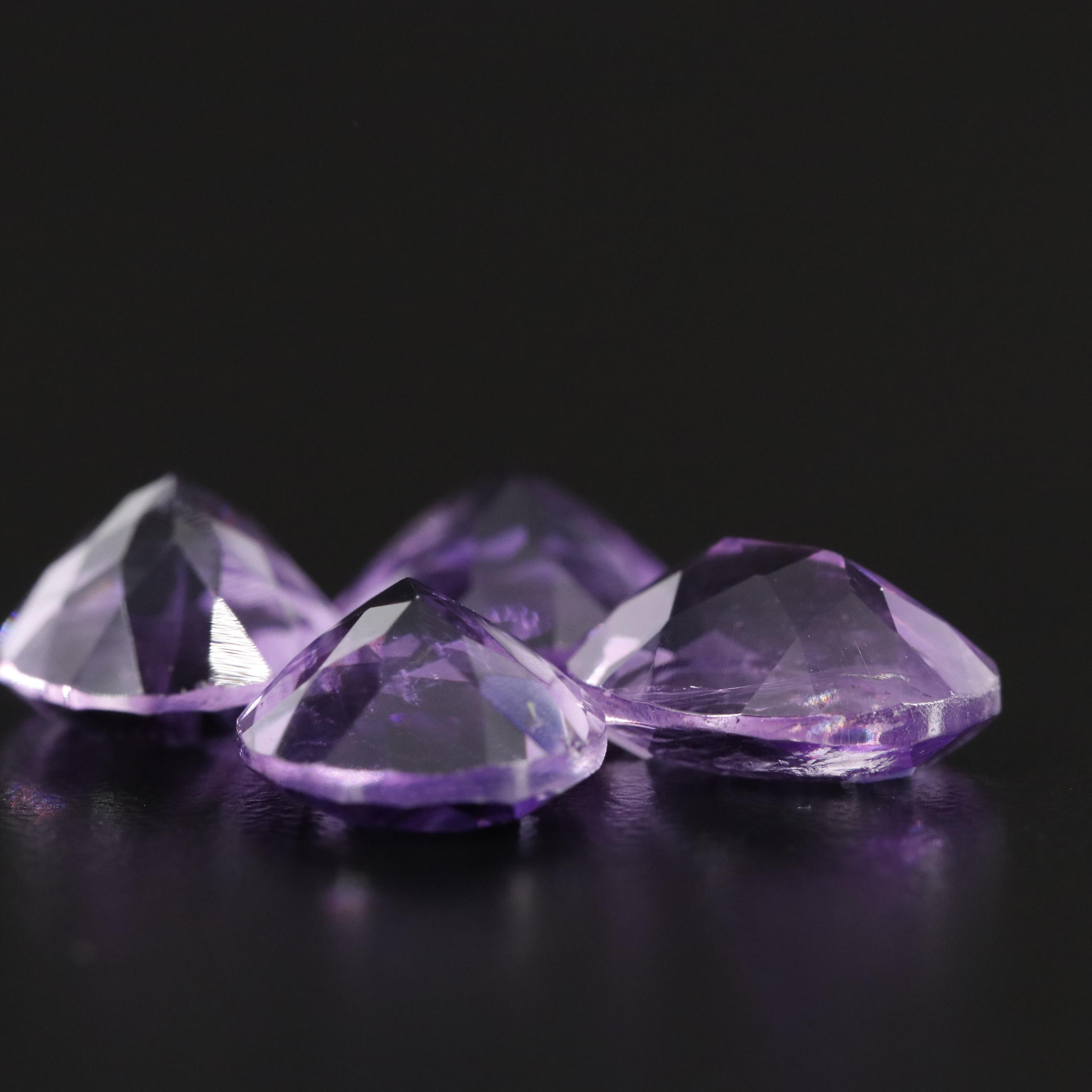 Loose 12.85 CTW Amethyst Lot