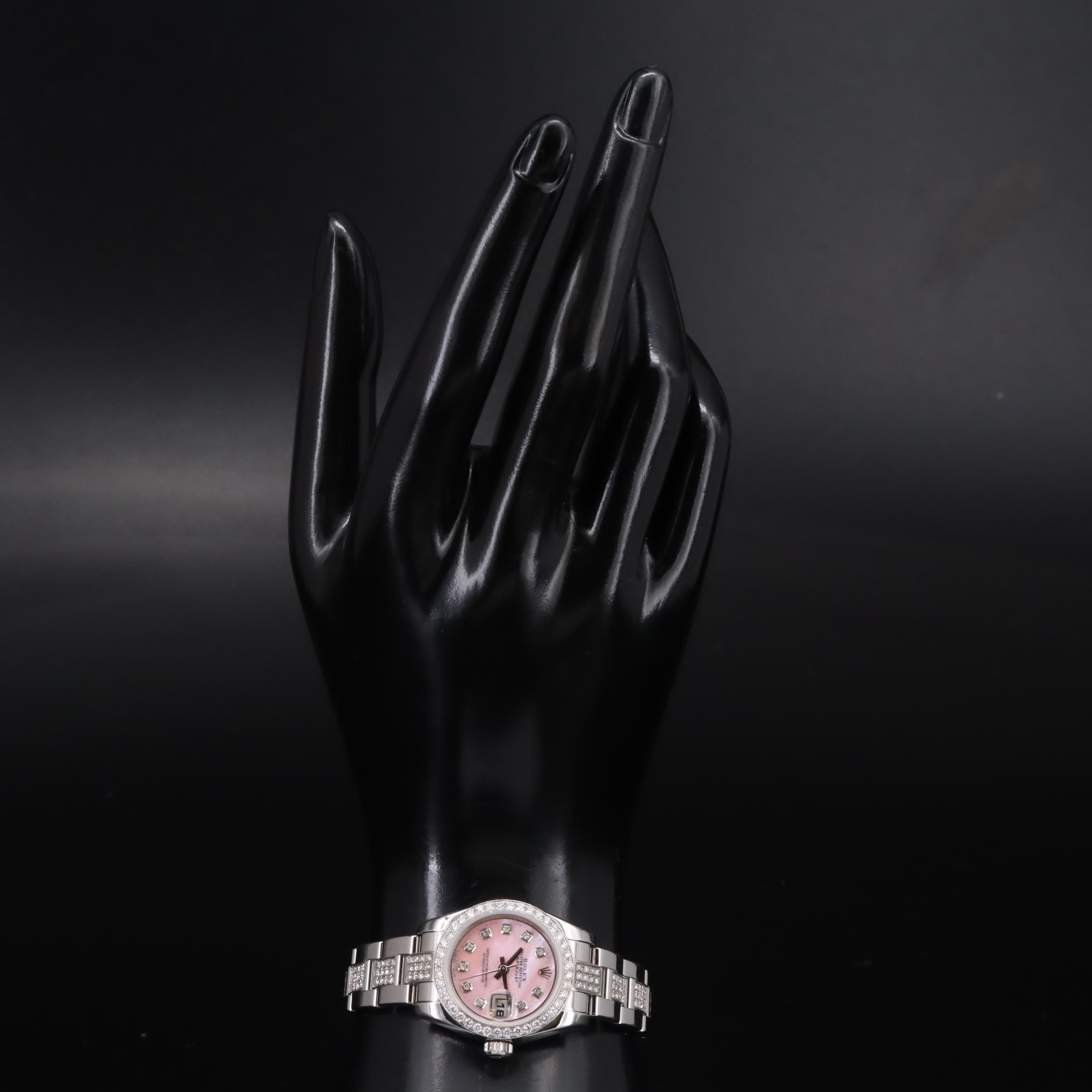 2008 - 2009 Rolex 1.66 CTW Diamond Datejust Watch