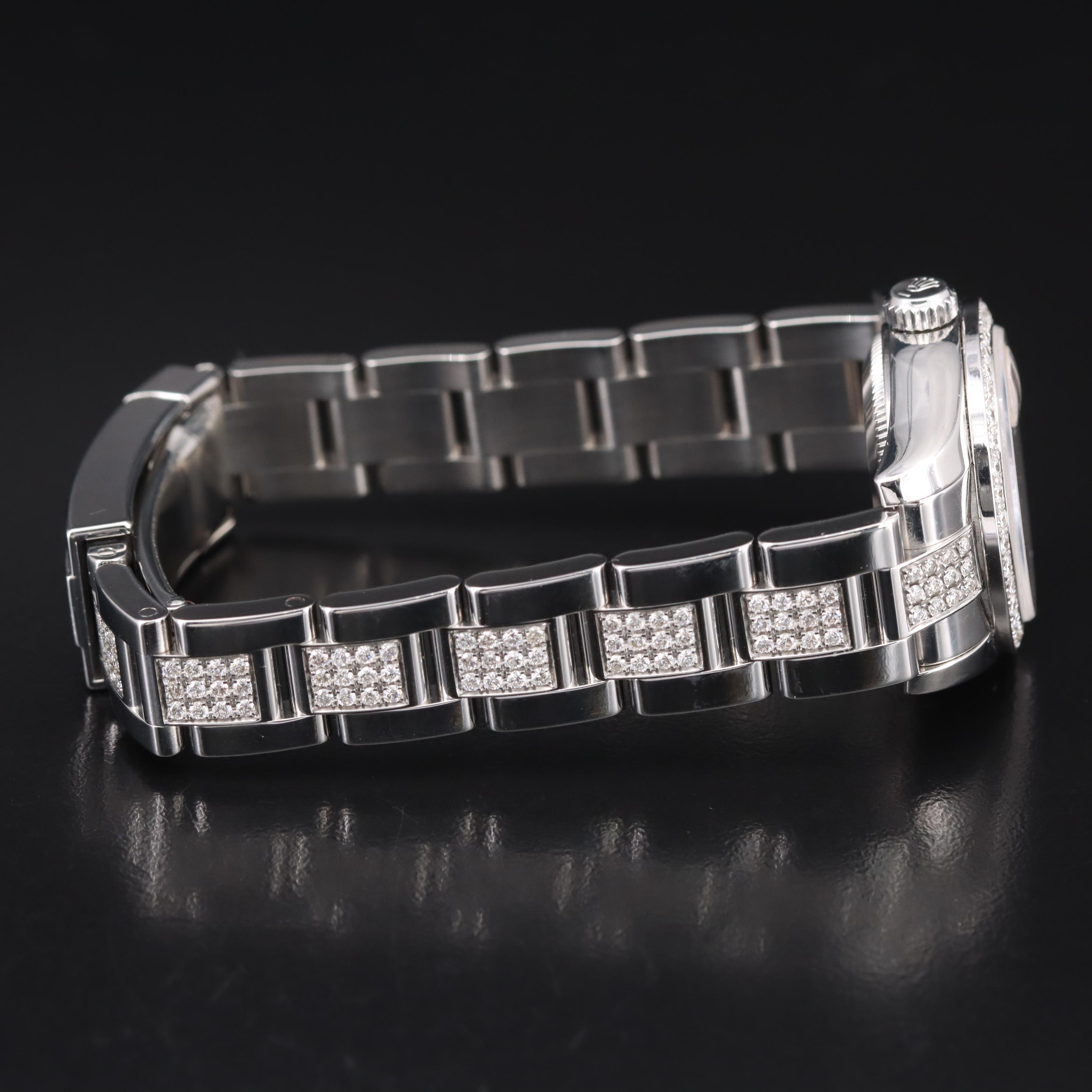 2008 - 2009 Rolex 1.66 CTW Diamond Datejust Watch