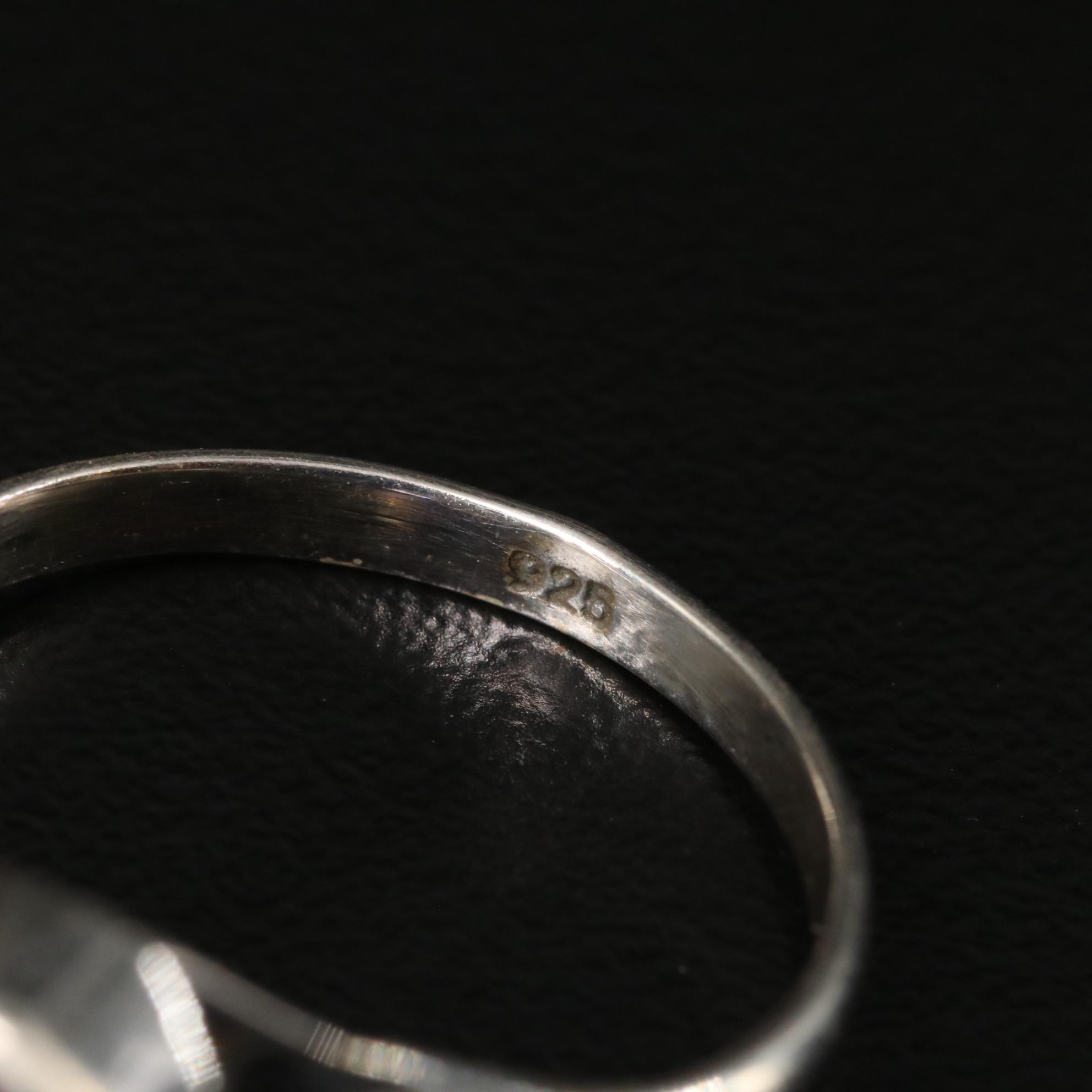 Sterling and Amethyst Ring