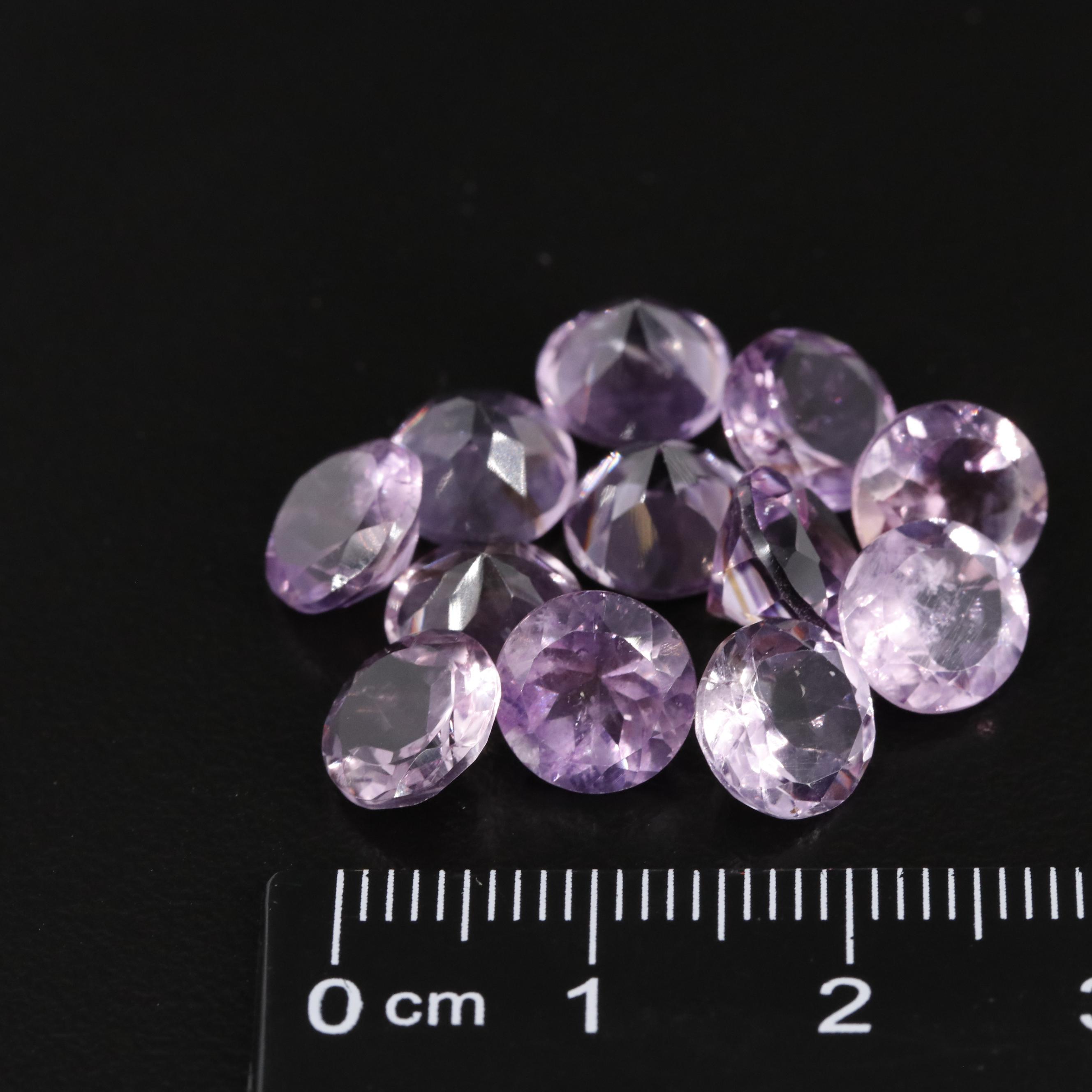 Loose 21.30 CTW Amethyst Lot