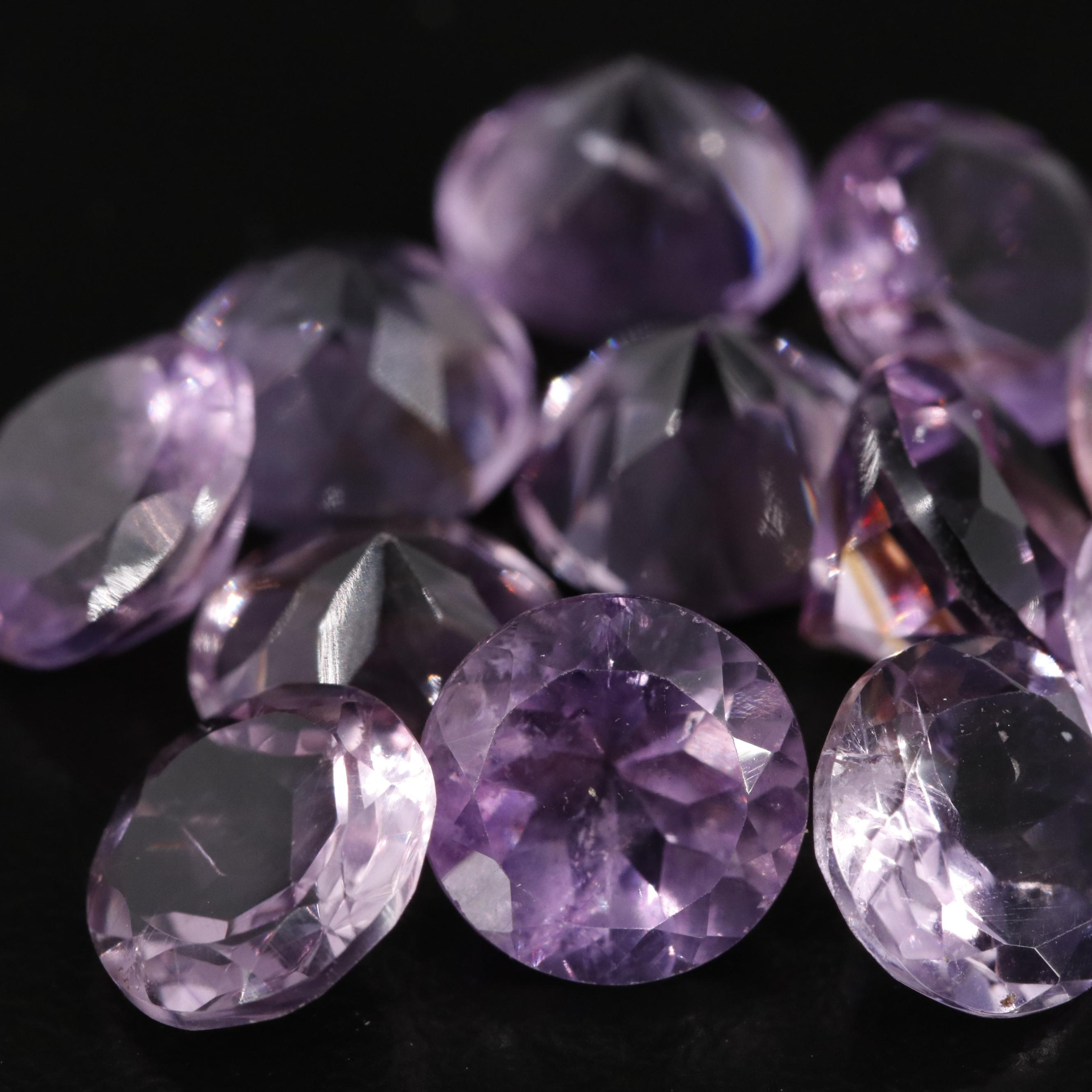 Loose 21.30 CTW Amethyst Lot