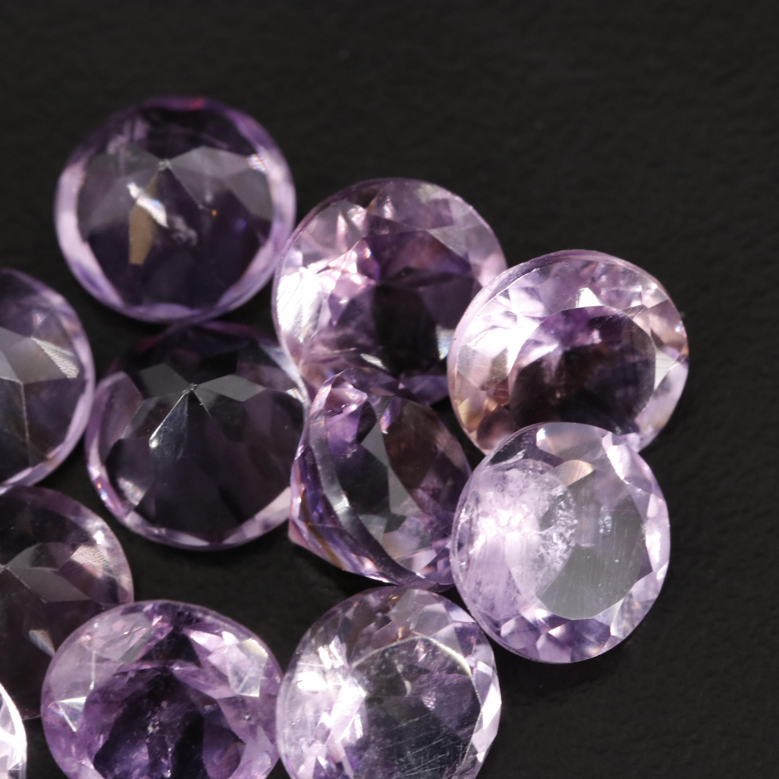 Loose 21.30 CTW Amethyst Lot