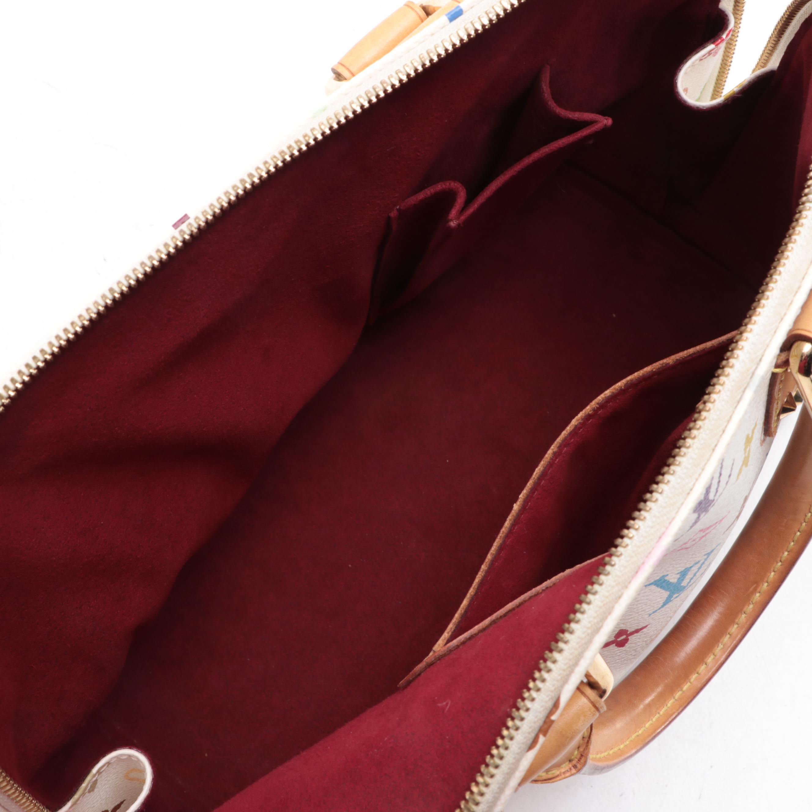 Louis Vuitton x Takashi Murakami Studded Alma PM in Monogram Multicolor