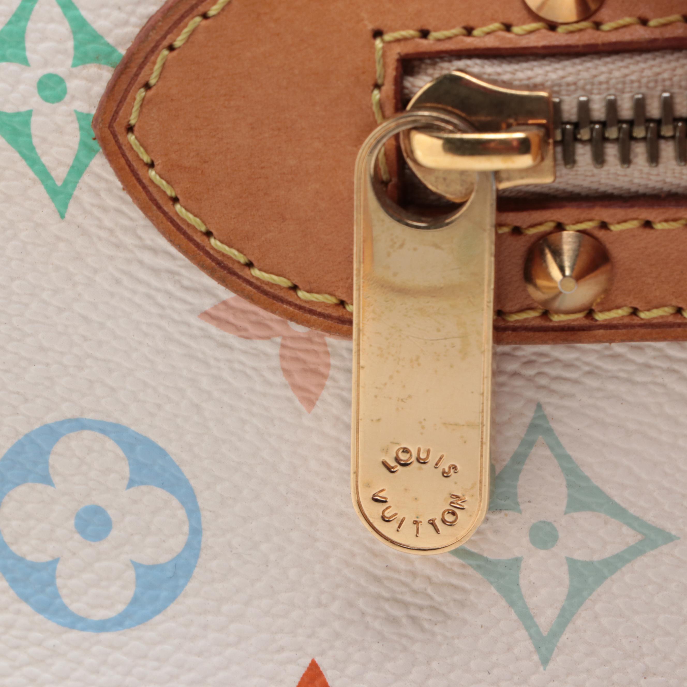 Louis Vuitton x Takashi Murakami Studded Alma PM in Monogram Multicolor