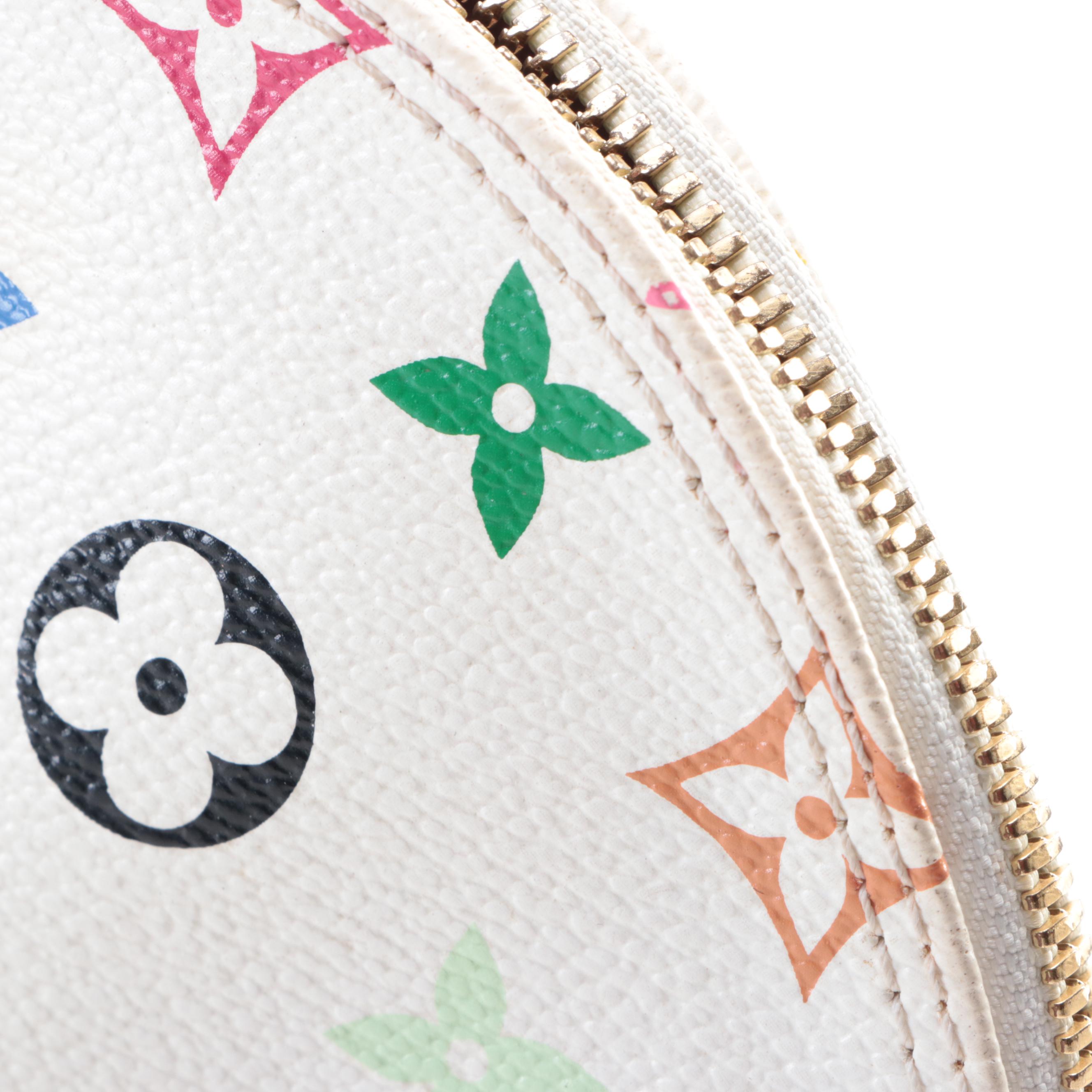 Louis Vuitton x Takashi Murakami Studded Alma PM in Monogram Multicolor