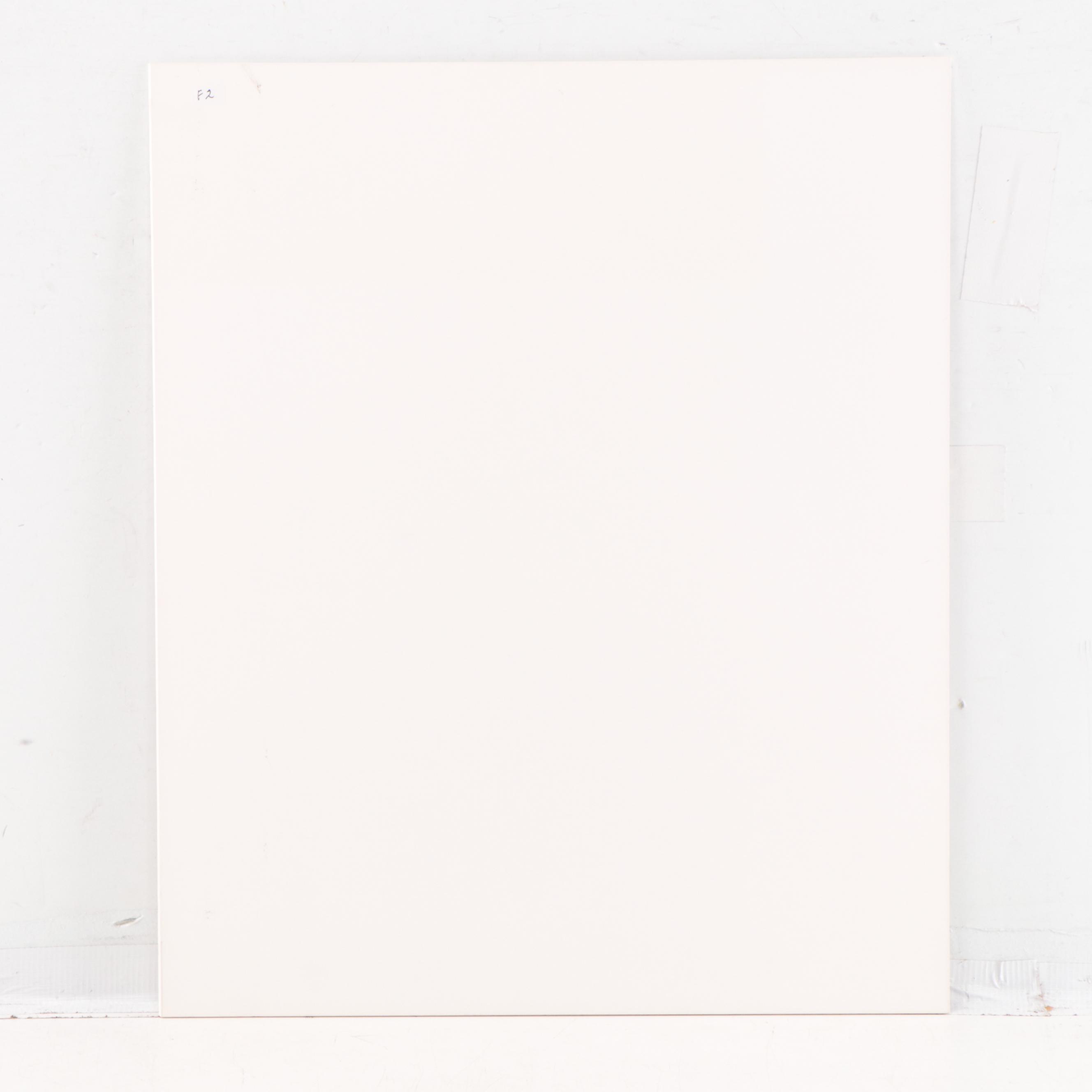 Kathryn W. Power Woodcut "Acorn"