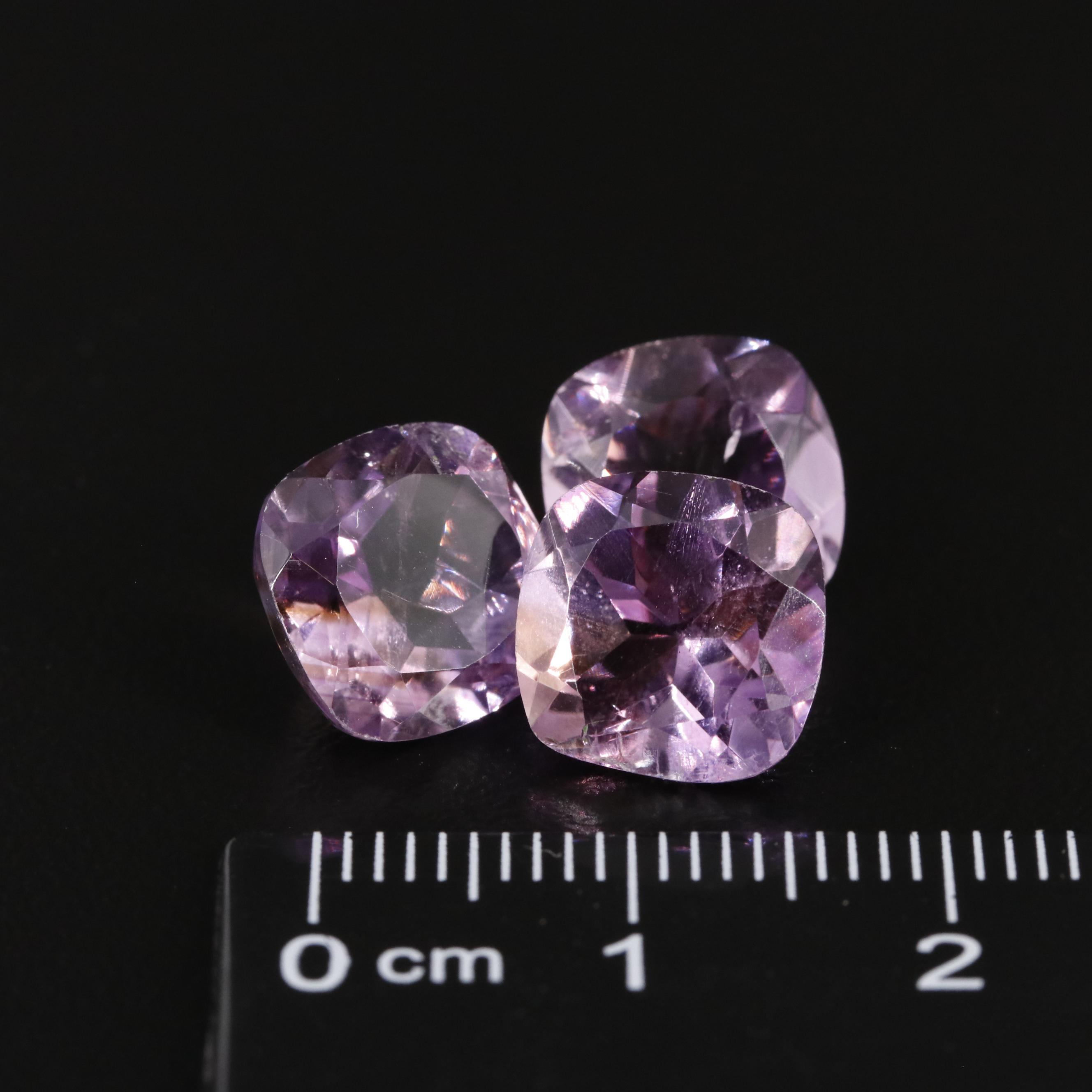 Loose 11.80 CTW Amethyst Lot