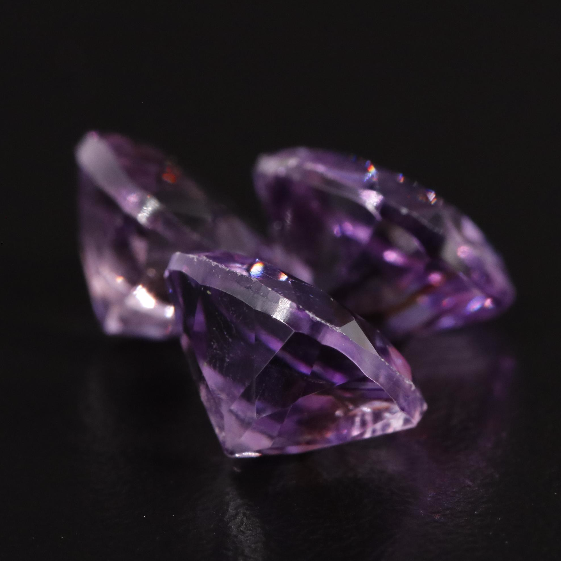 Loose 11.80 CTW Amethyst Lot