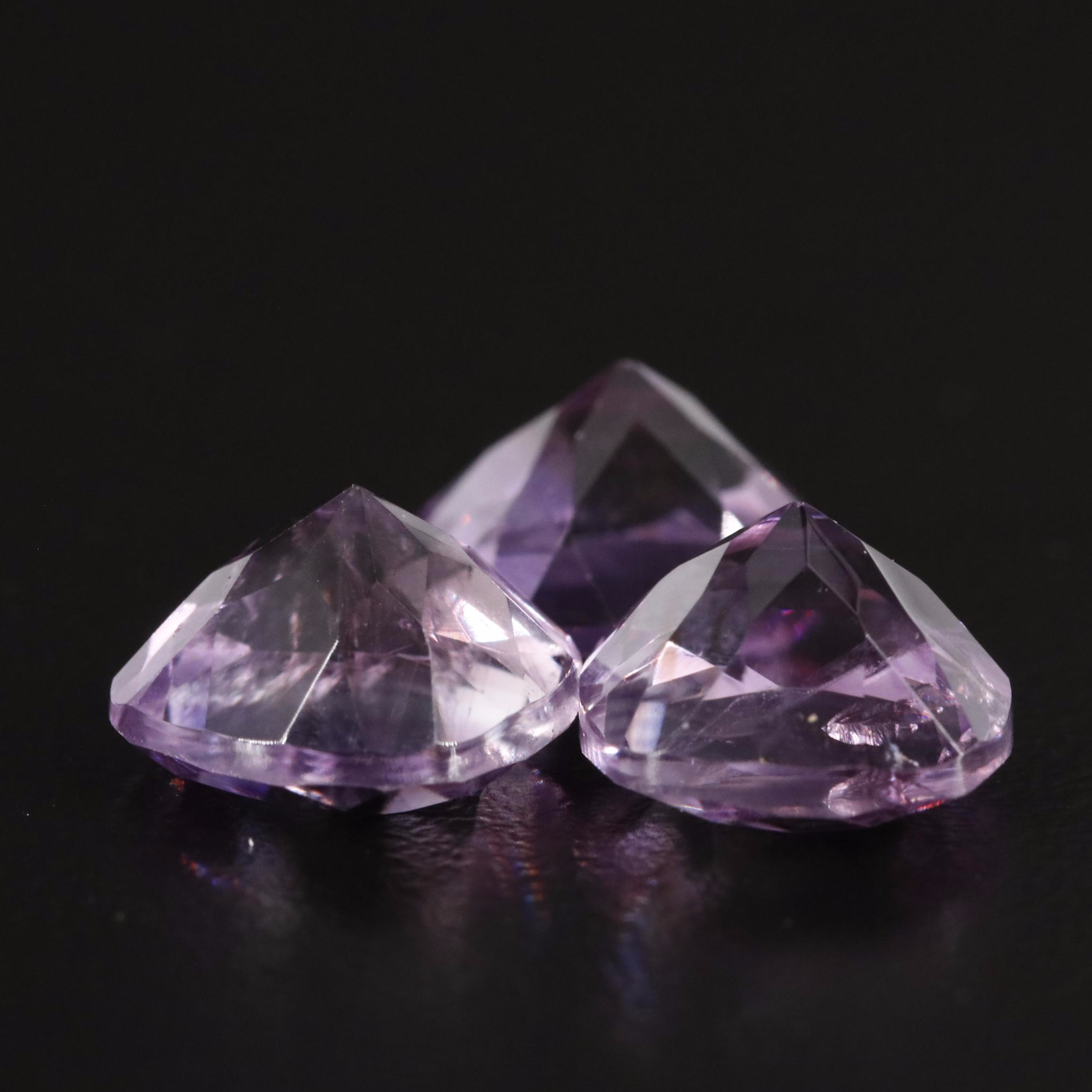 Loose 11.80 CTW Amethyst Lot