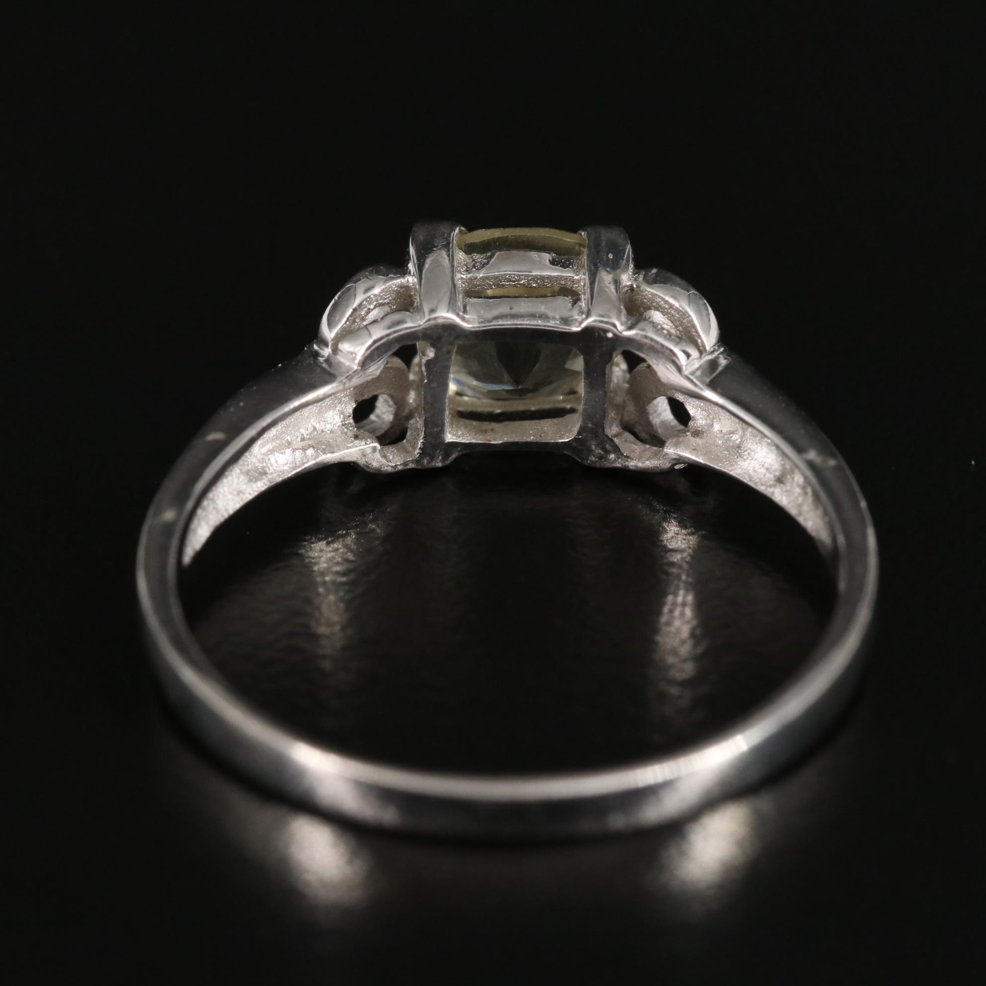 Sterling and Citrine Ring