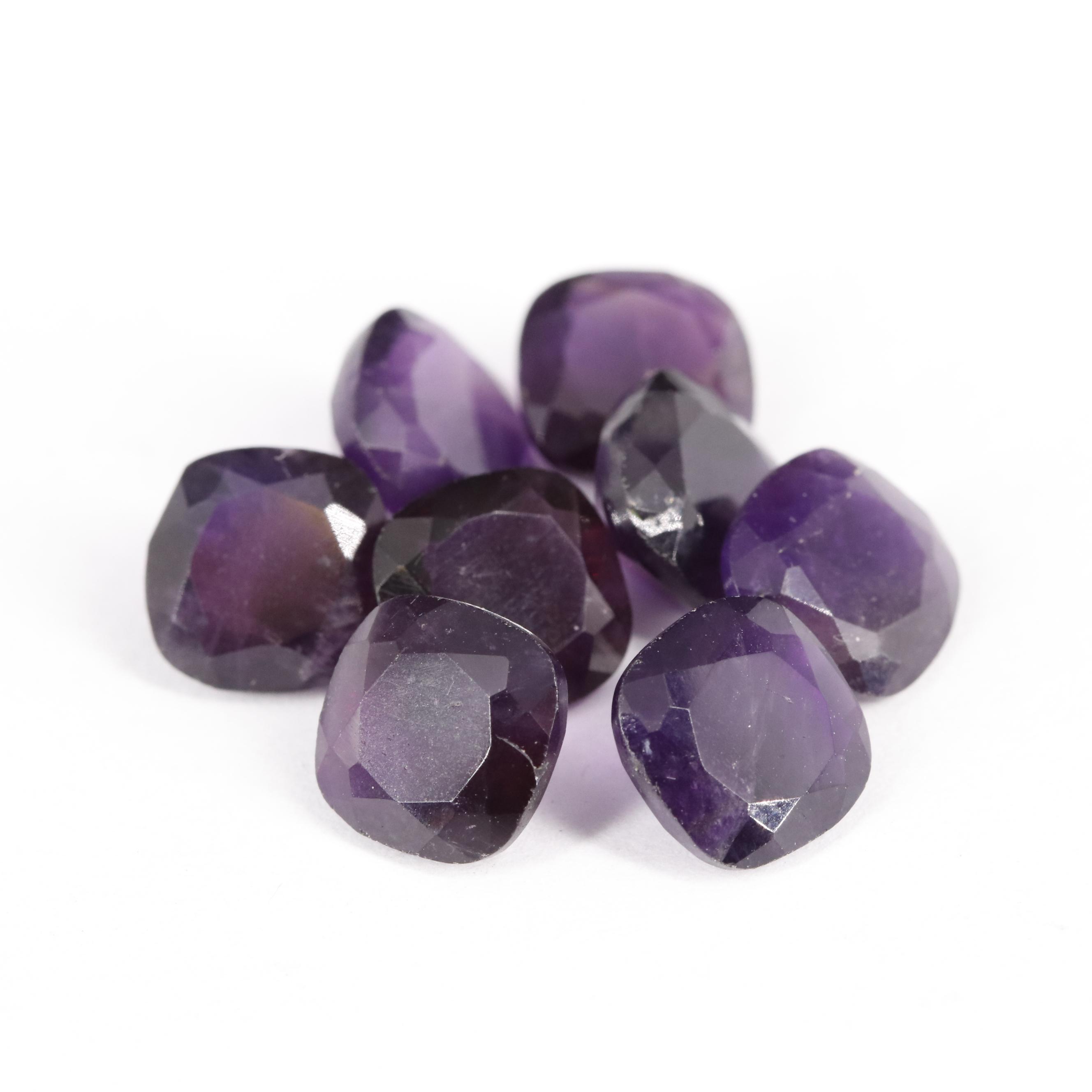 Loose 17.01 CTW Amethyst Lot