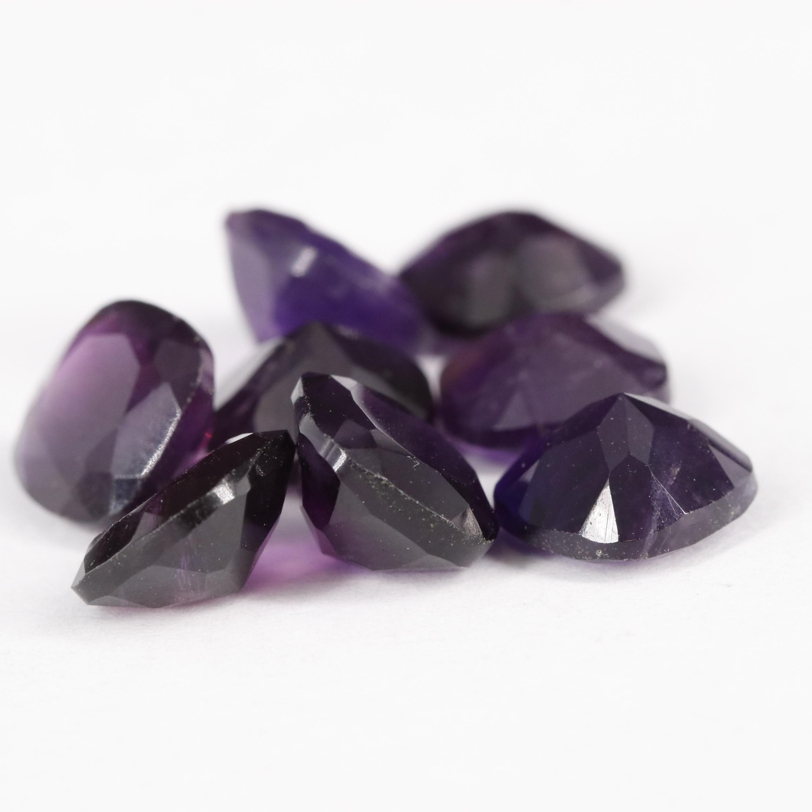 Loose 17.01 CTW Amethyst Lot