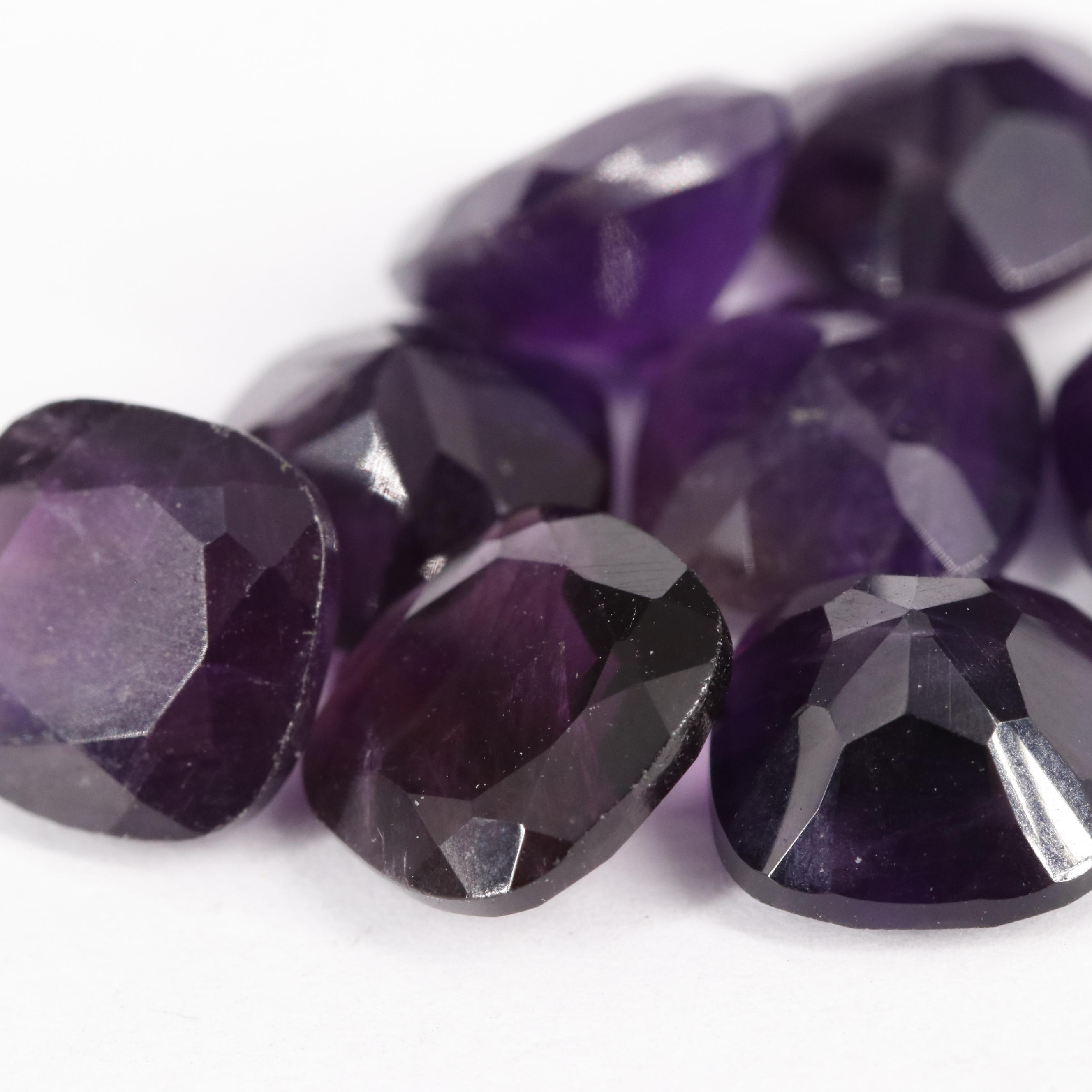 Loose 17.01 CTW Amethyst Lot