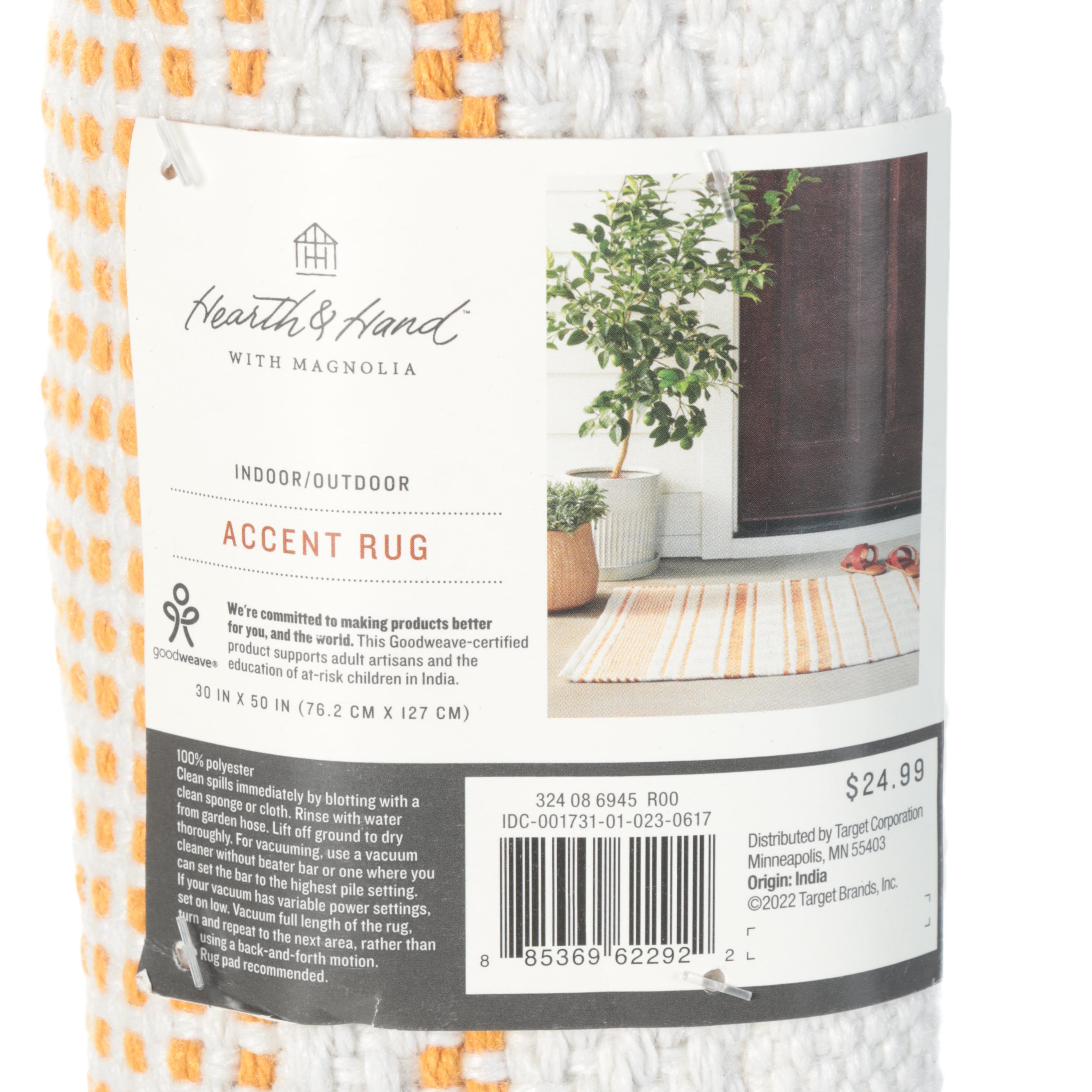 Hearth & Hand with Magnolia Indoor/Outdoor Floor Cushion, Pillows and Accent Rug