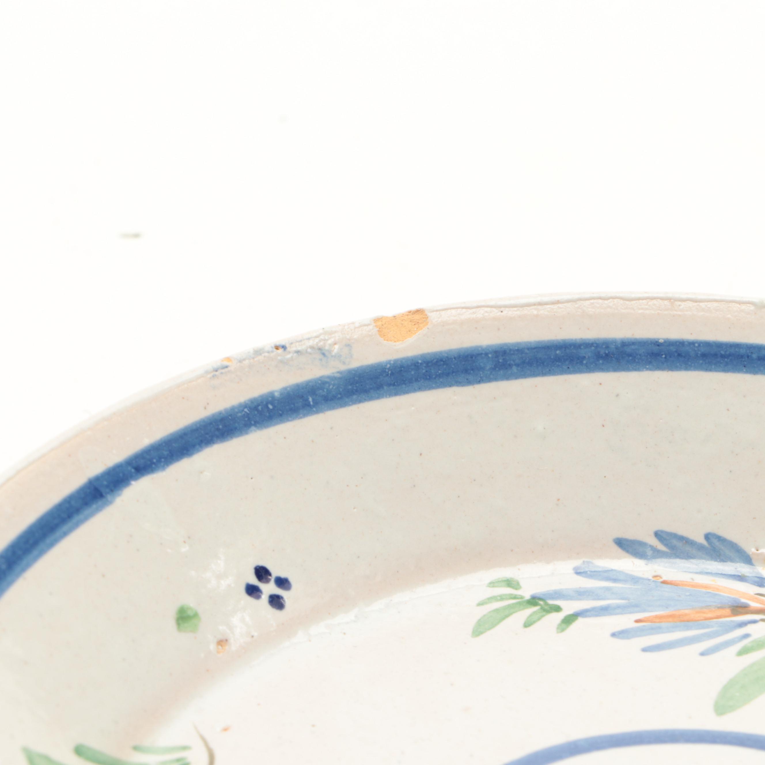 Quimper "Fleuri Royal" Ceramic Jar and More Quimper Tableware and Décor