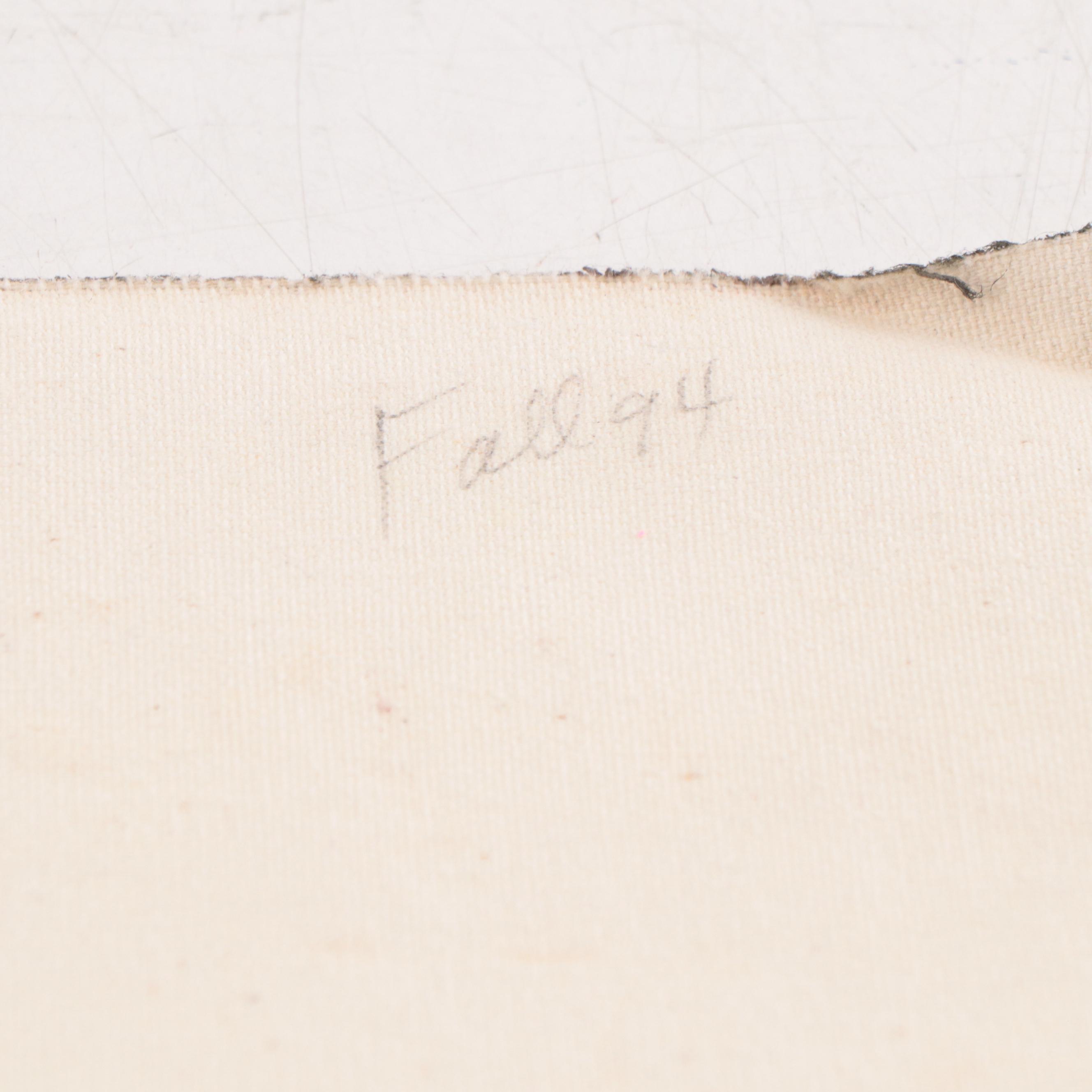 Katrina Halter Figural Oil Painting of Female Nude, 1994