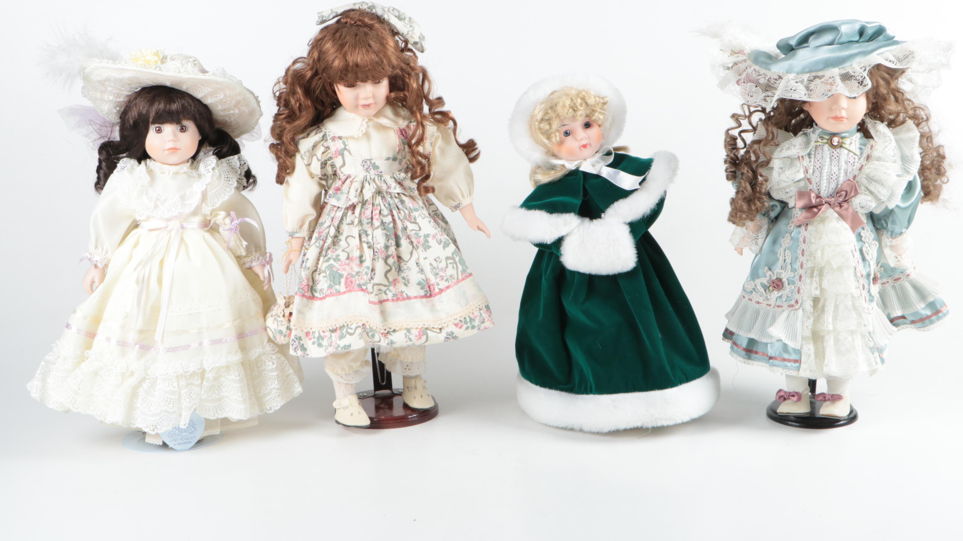 Effanbee, Madame Alexander, Geppeddo with Other Dolls and Accessories