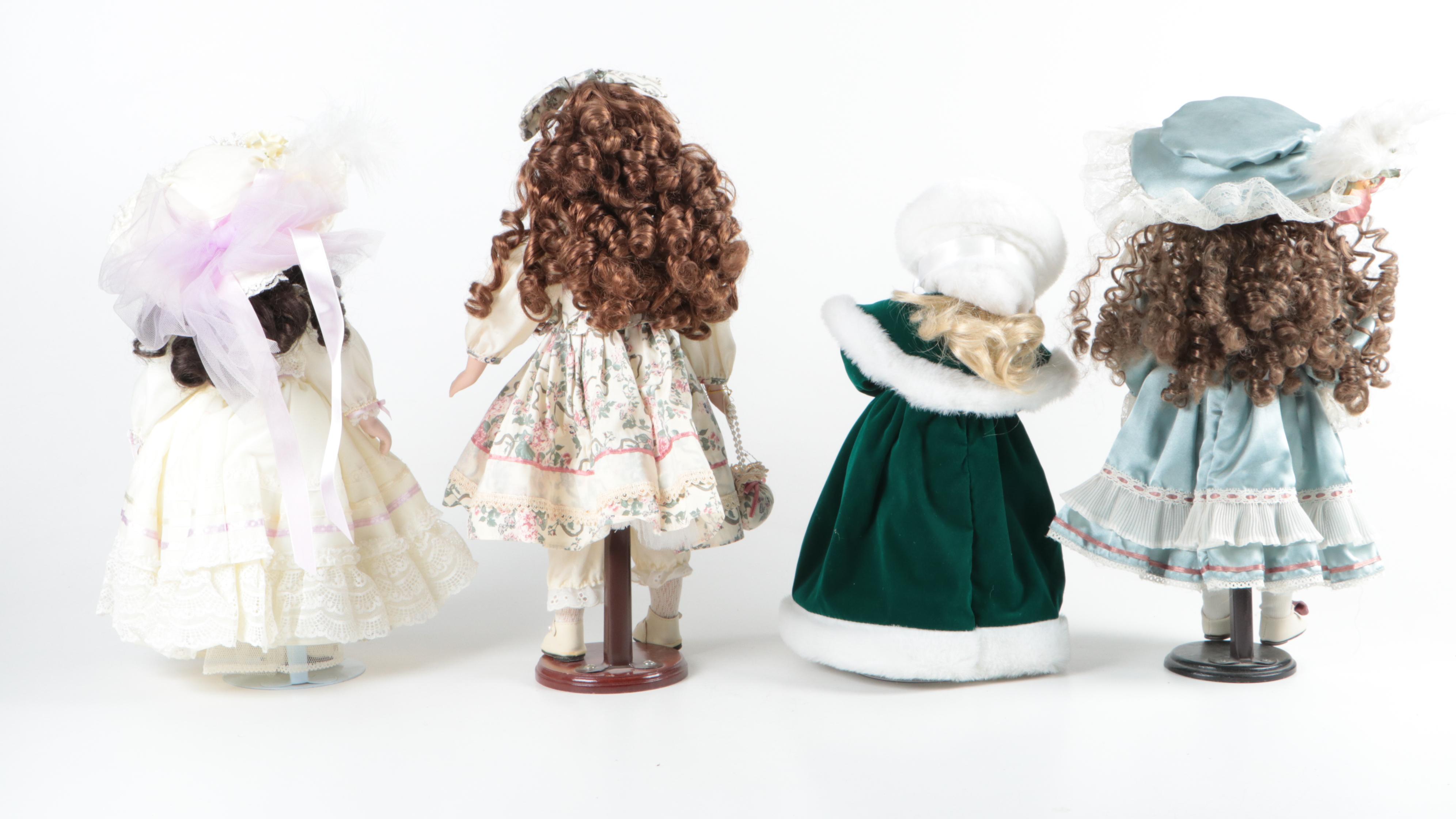 Effanbee, Madame Alexander, Geppeddo with Other Dolls and Accessories