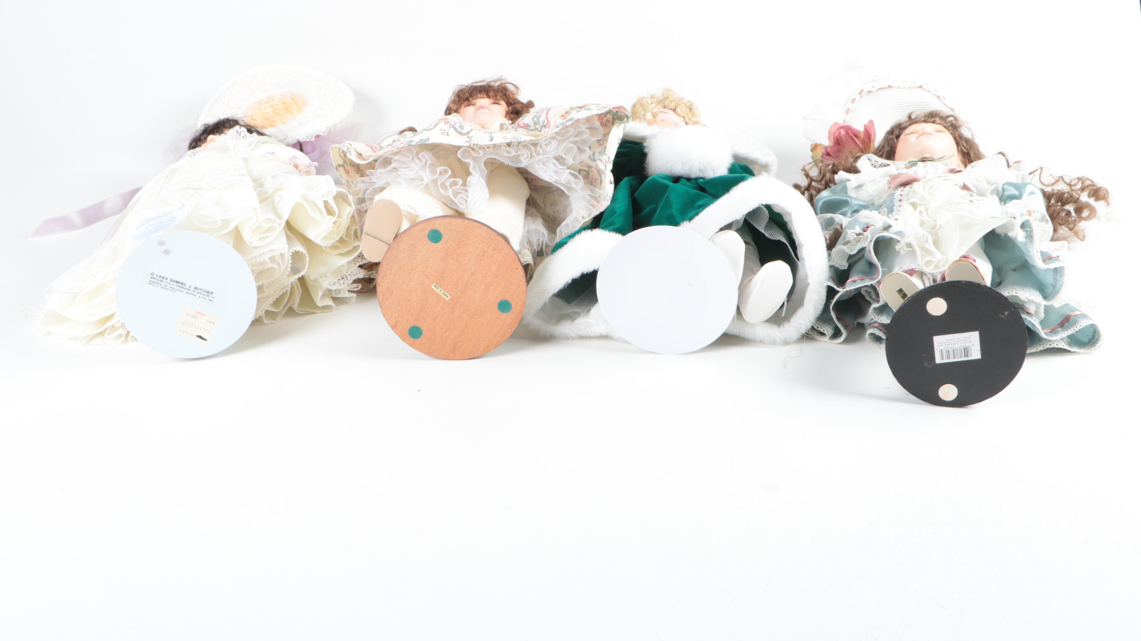 Effanbee, Madame Alexander, Geppeddo with Other Dolls and Accessories