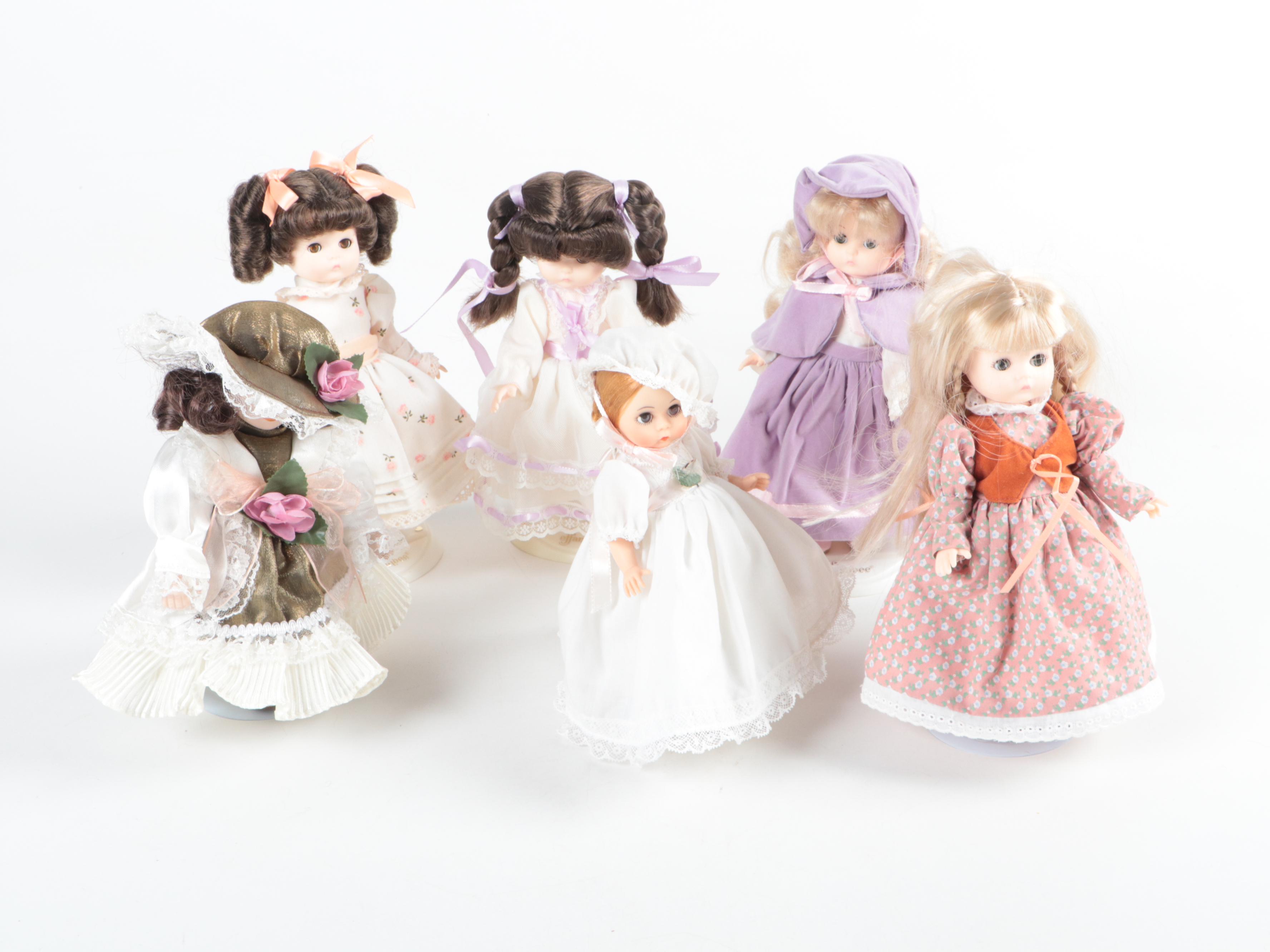 Effanbee, Madame Alexander, Geppeddo with Other Dolls and Accessories