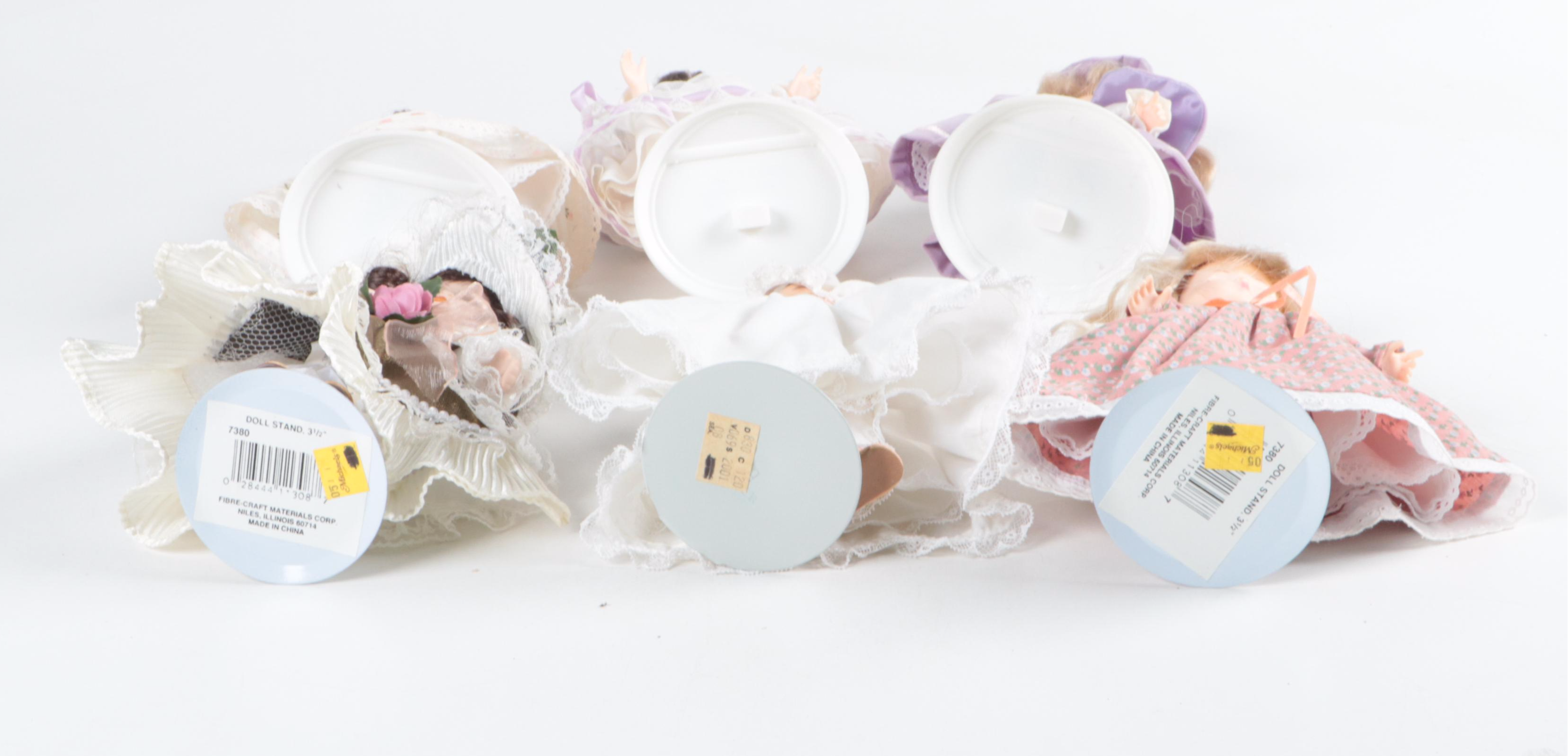 Effanbee, Madame Alexander, Geppeddo with Other Dolls and Accessories