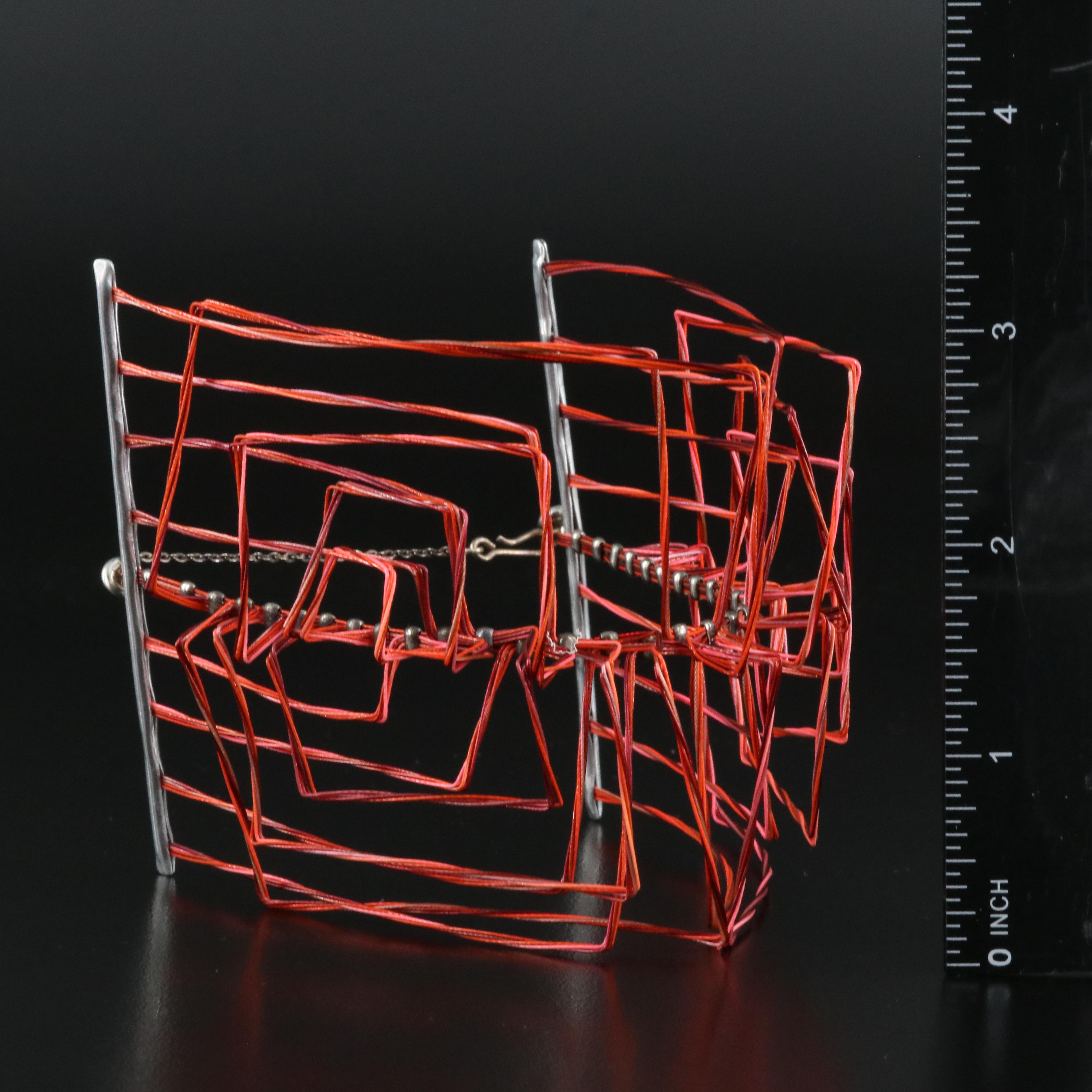 Geometric Wirework Bracelets