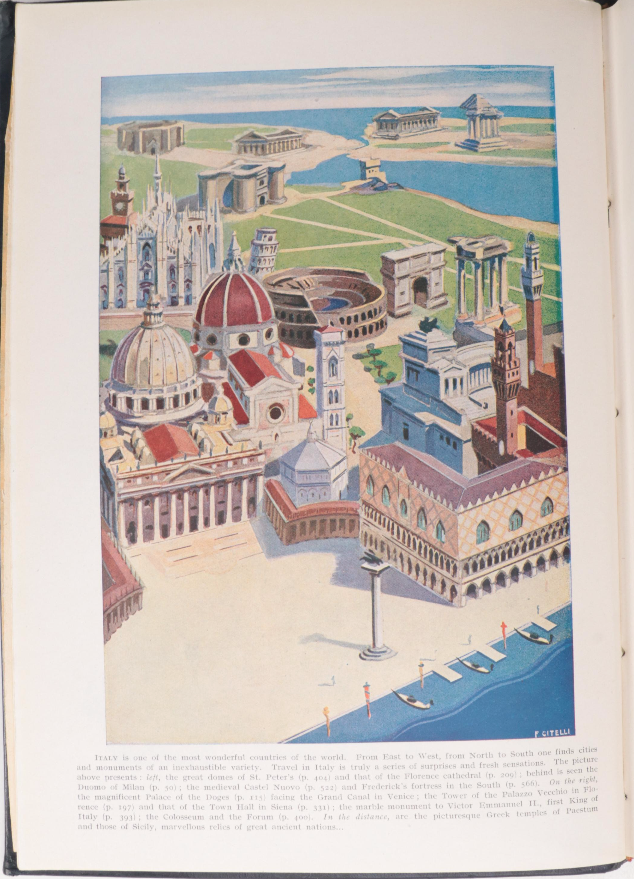 Eleventh Final Edition "Wonders of Italy" by Joseph Fattorusso with Other Books