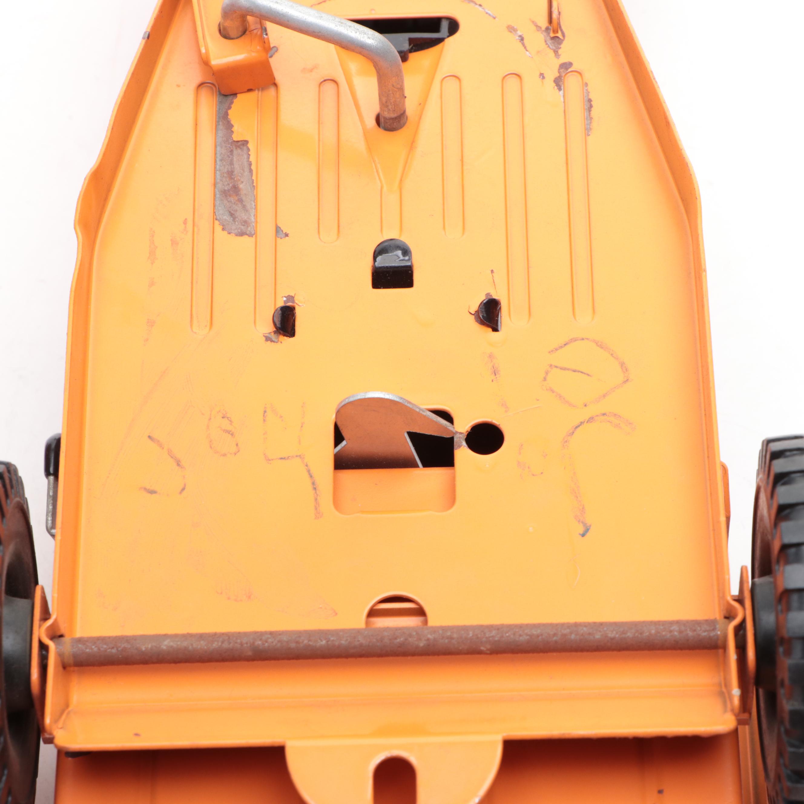 Tonka Golf Club Tractor With Tonka Ford Fire Truck Cab, Mid-20th Century