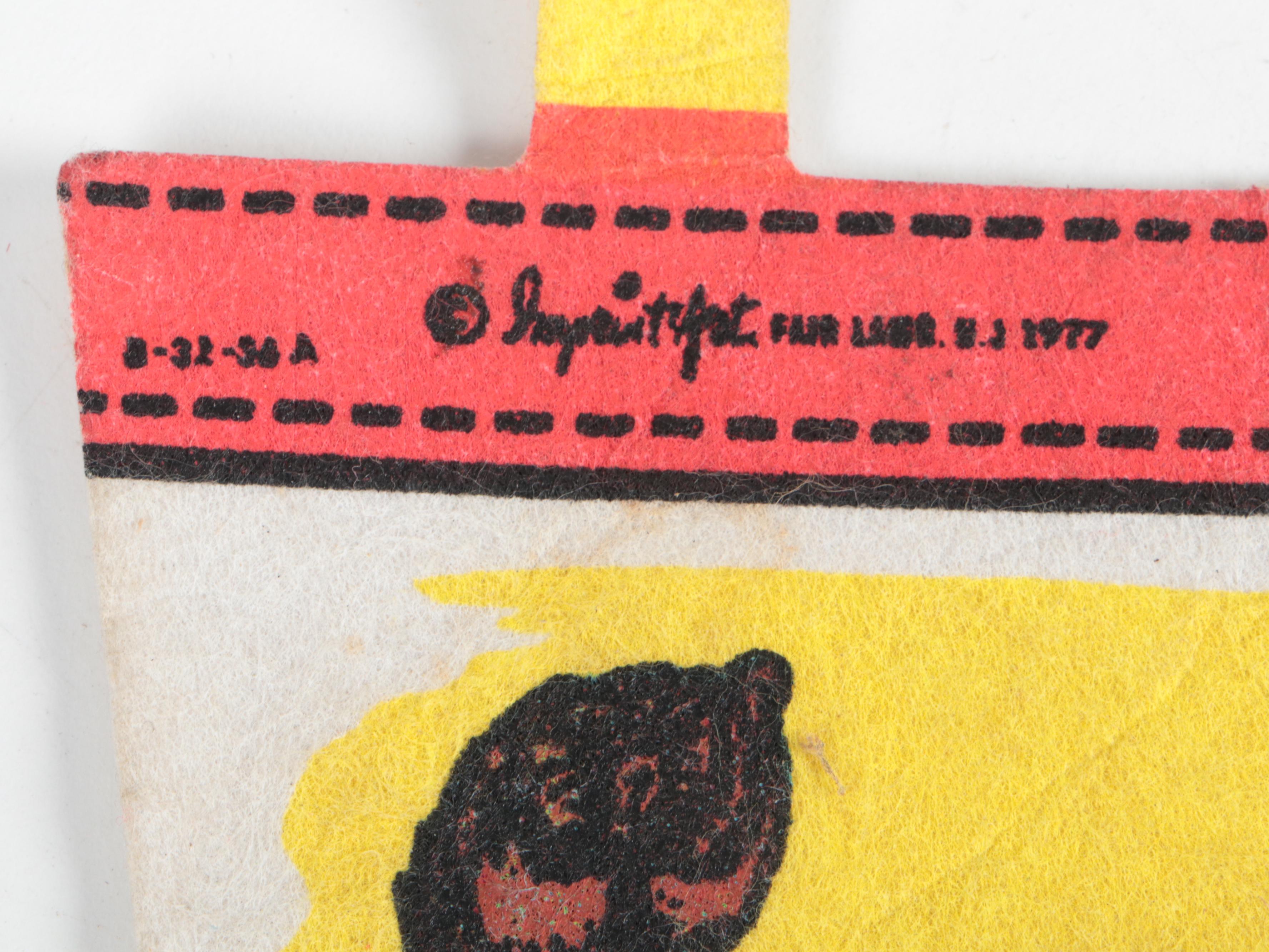 "King Kong" Movie World Trade Center New York City Pennant, 1977