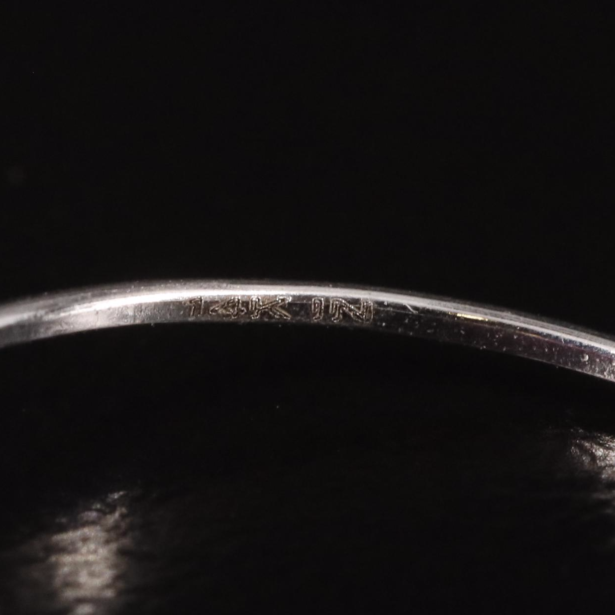 14K Ruby Solitaire Ring